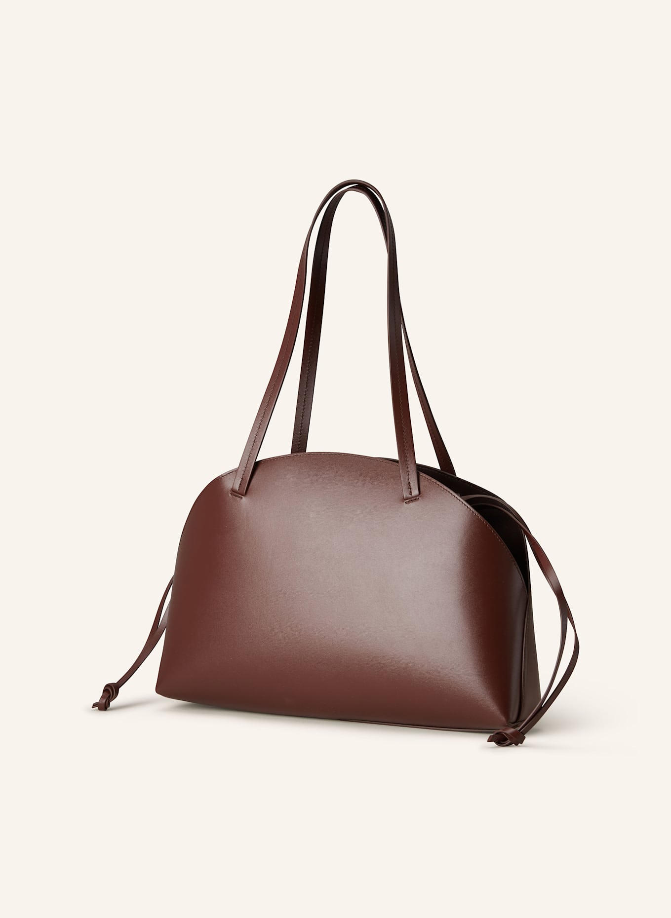 JIL SANDER Schultertasche CURVE MEDIUM, Farbe: DUNKELBRAUN (Bild 2)