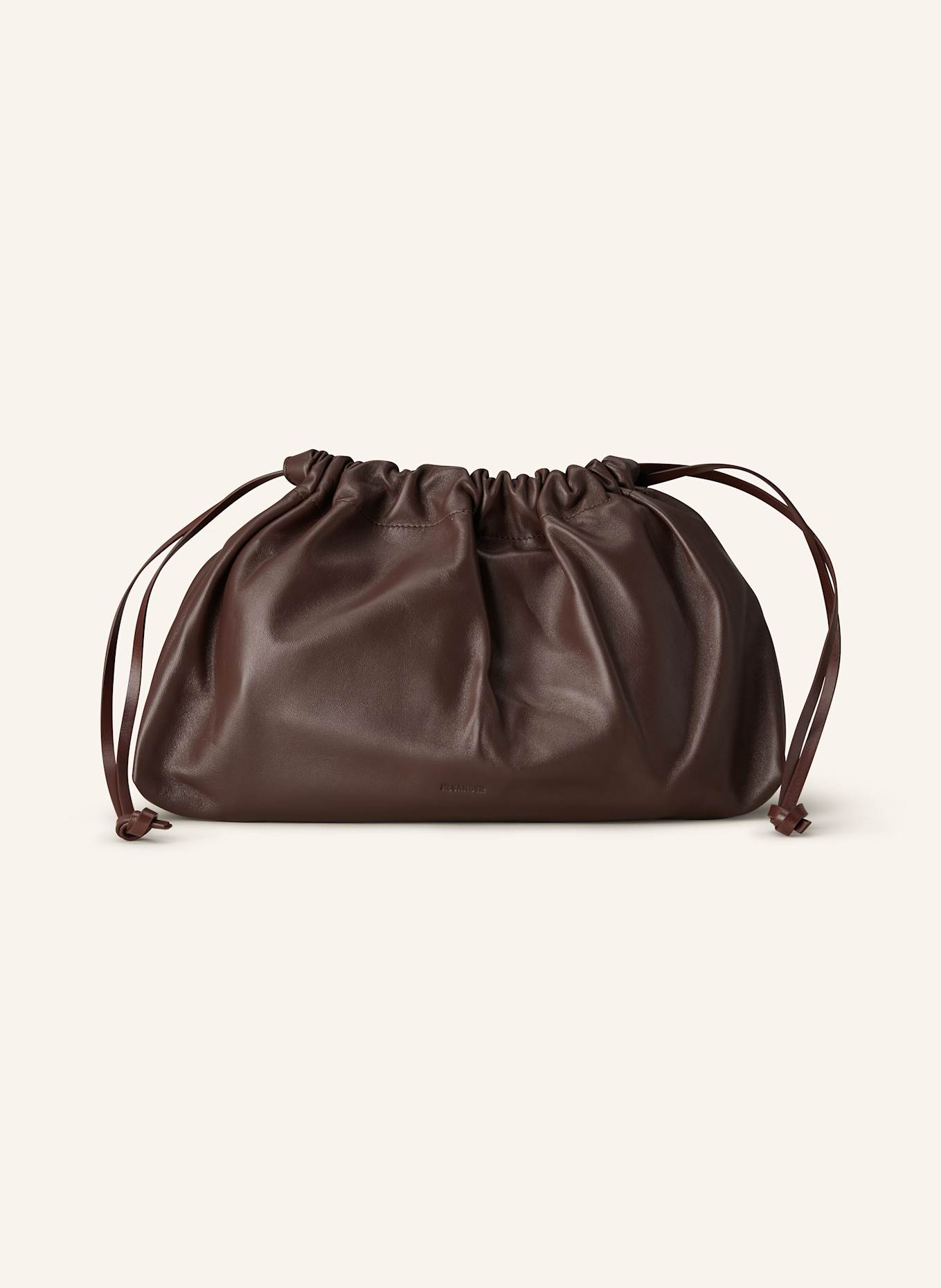 JIL SANDER Schultertasche CURVE MEDIUM, Farbe: DUNKELBRAUN (Bild 3)