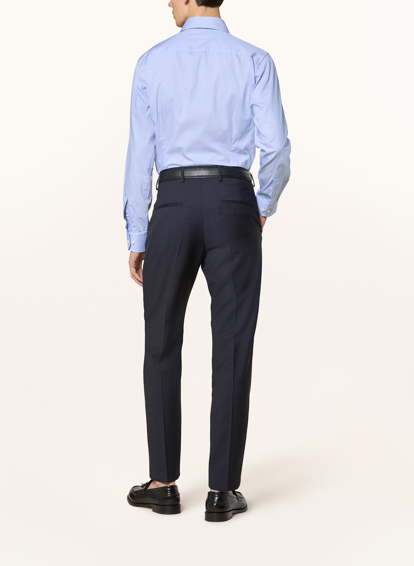 ETON Hemd Slim Fit: HELLBLAU / WEISS