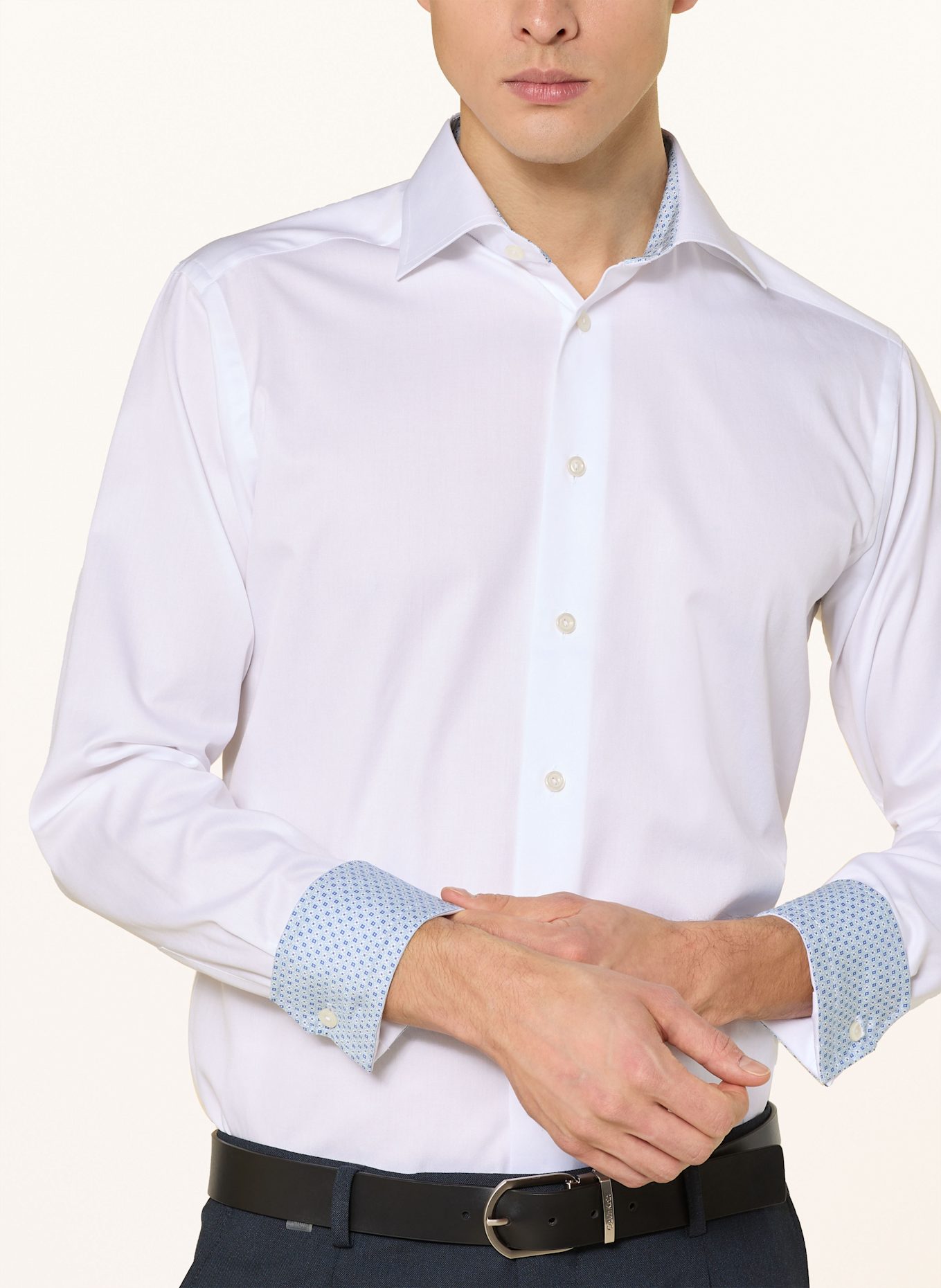 ETON Koszula slim fit: BIAŁY