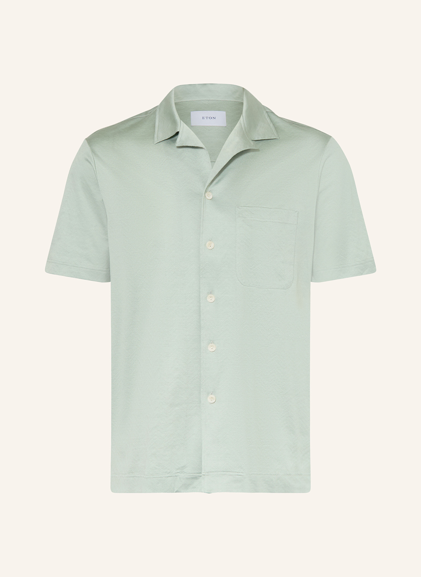ETON Resorthemd Regular Fit: HELLGRÜN
