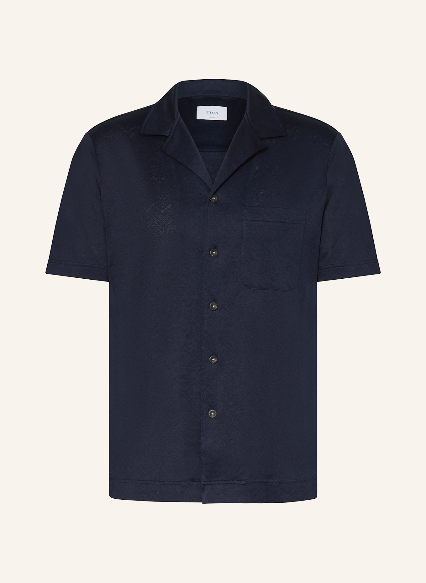 ETON Resorthemd Regular Fit: DUNKELBLAU