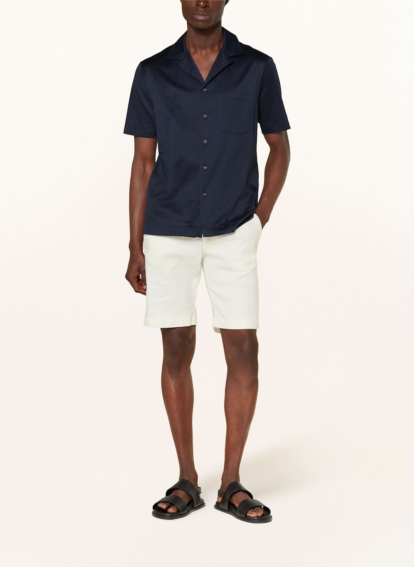 ETON Resorthemd Regular Fit: DUNKELBLAU