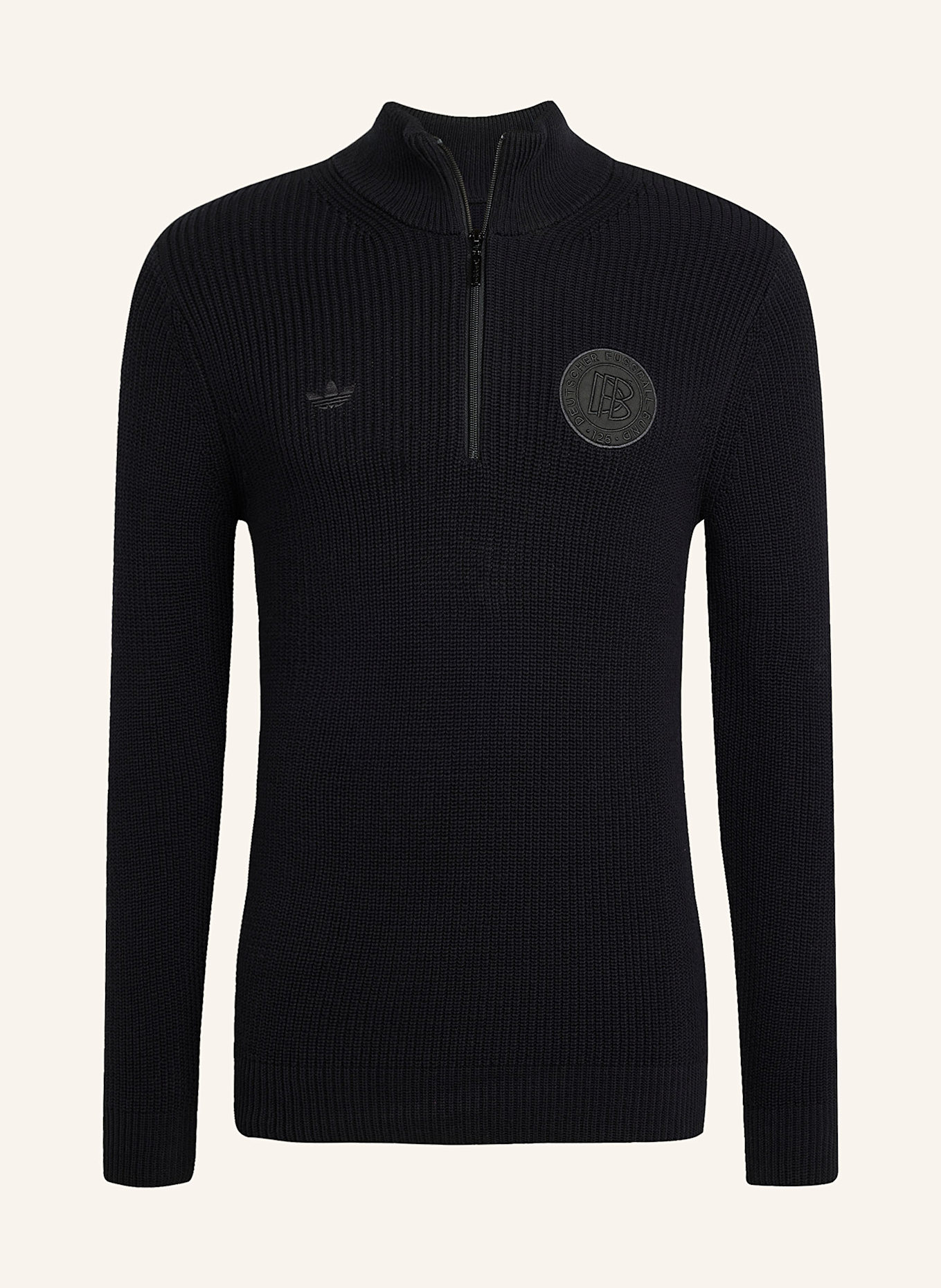 adidas Originals Troyer GERMANY ANNIVERSARY HALF ZIP: SCHWARZ