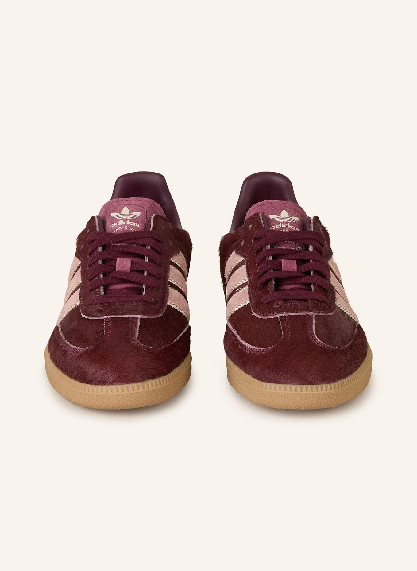 adidas Originals Sneaker SAMBA OG: DUNKELROT/ HELLROSA/ BEIGE
