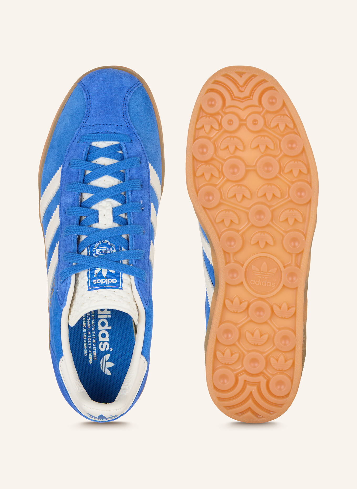 adidas Originals Sneaker GAZELLE INDOOR PRO: BLAU/ WEISS