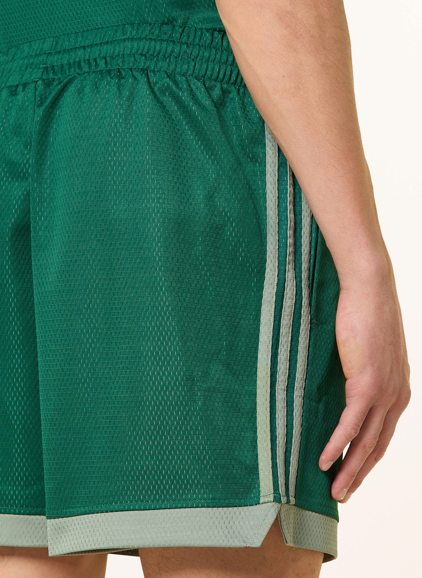 関税込み【adidas originals】mockeylet shorts in green adidas Originals Shorts MOCKEYLET in green