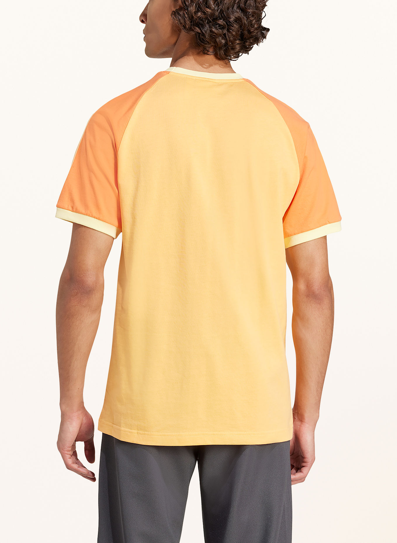 adidas Originals T-Shirt CALI: GELB / ORANGE