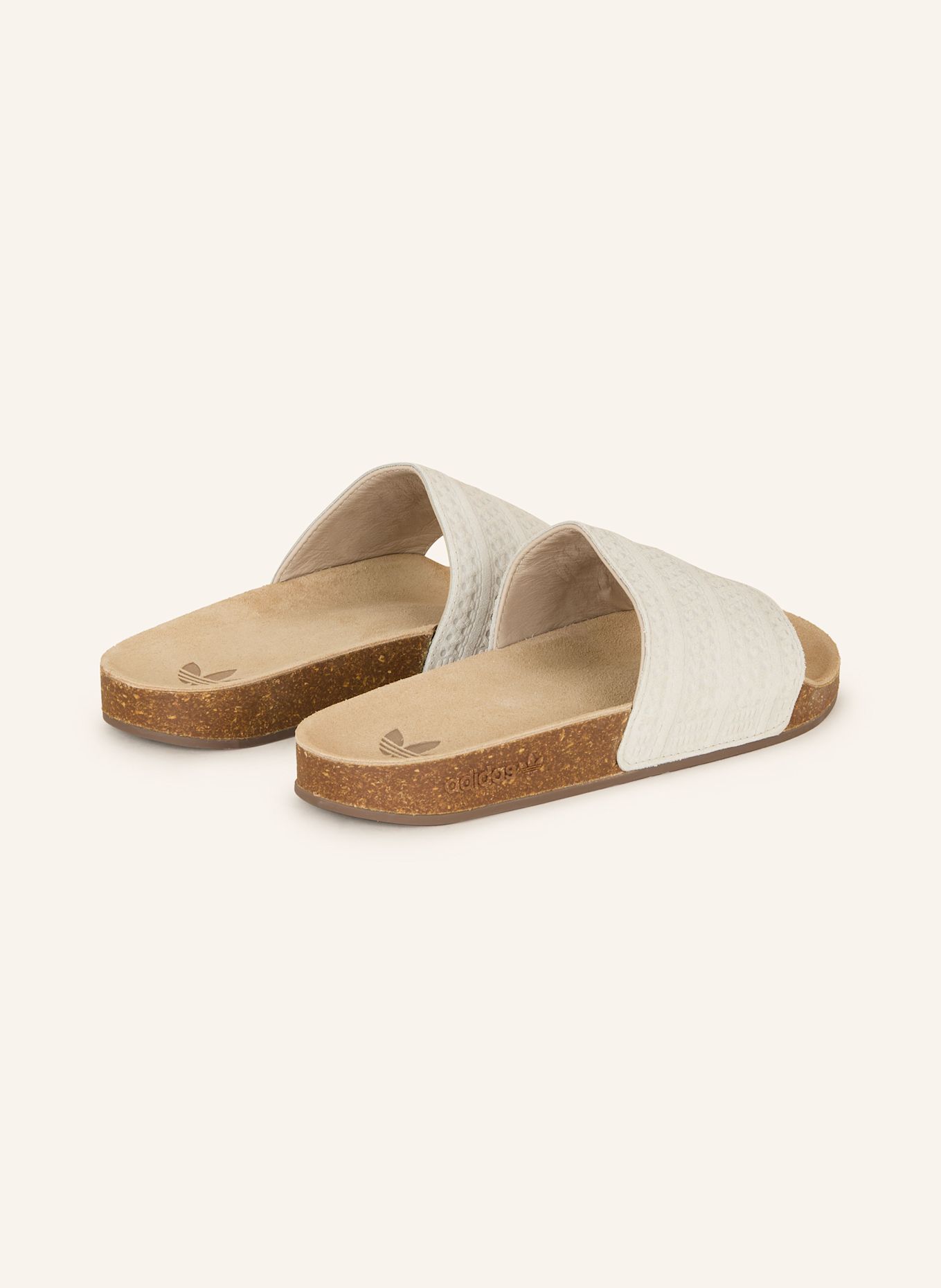 adidas Originals Mules ADILETTE SLIDES: CRÈME