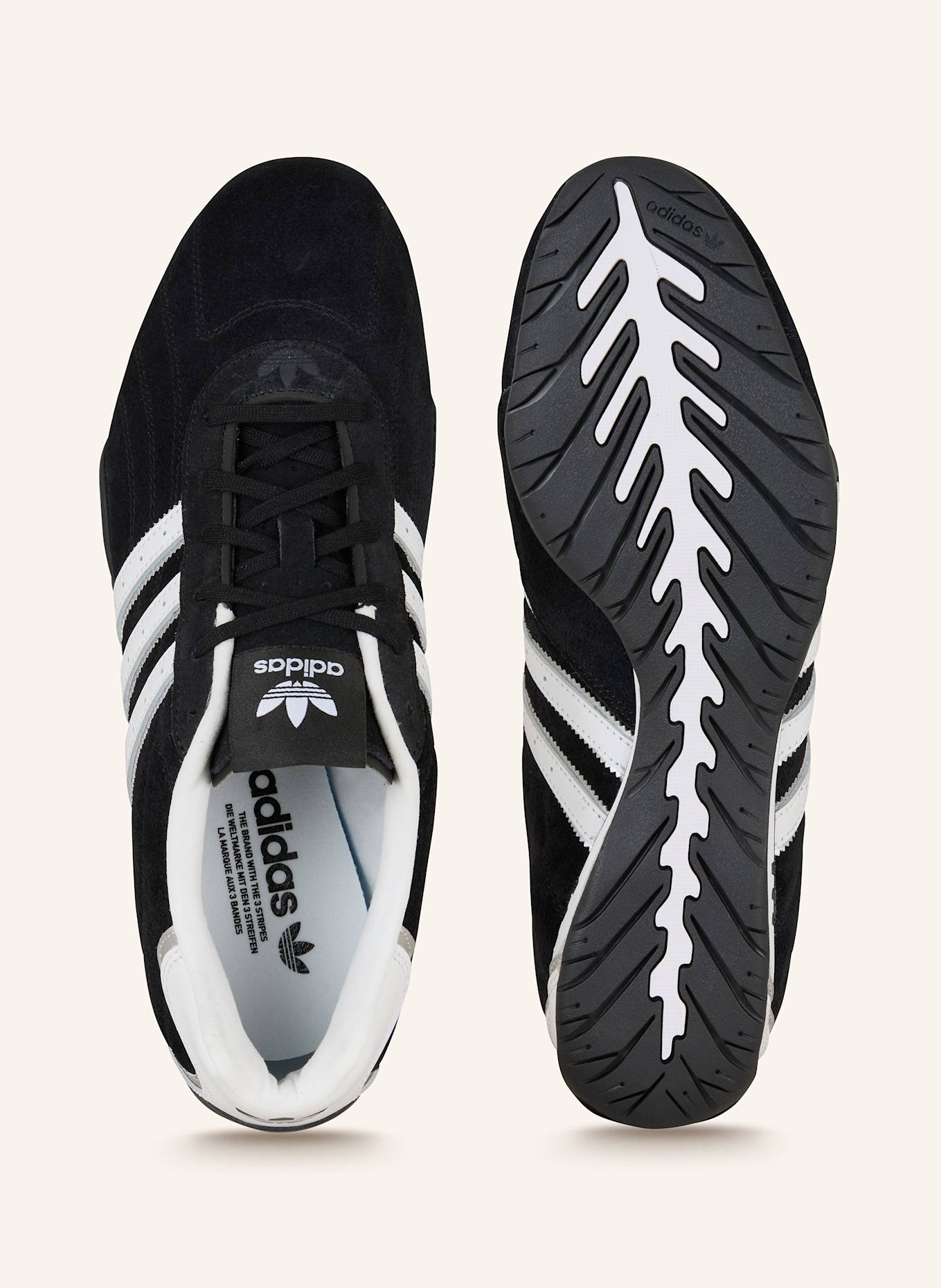 adidas Originals Sneaker ADI RACER LO: SCHWARZ/ WEISS