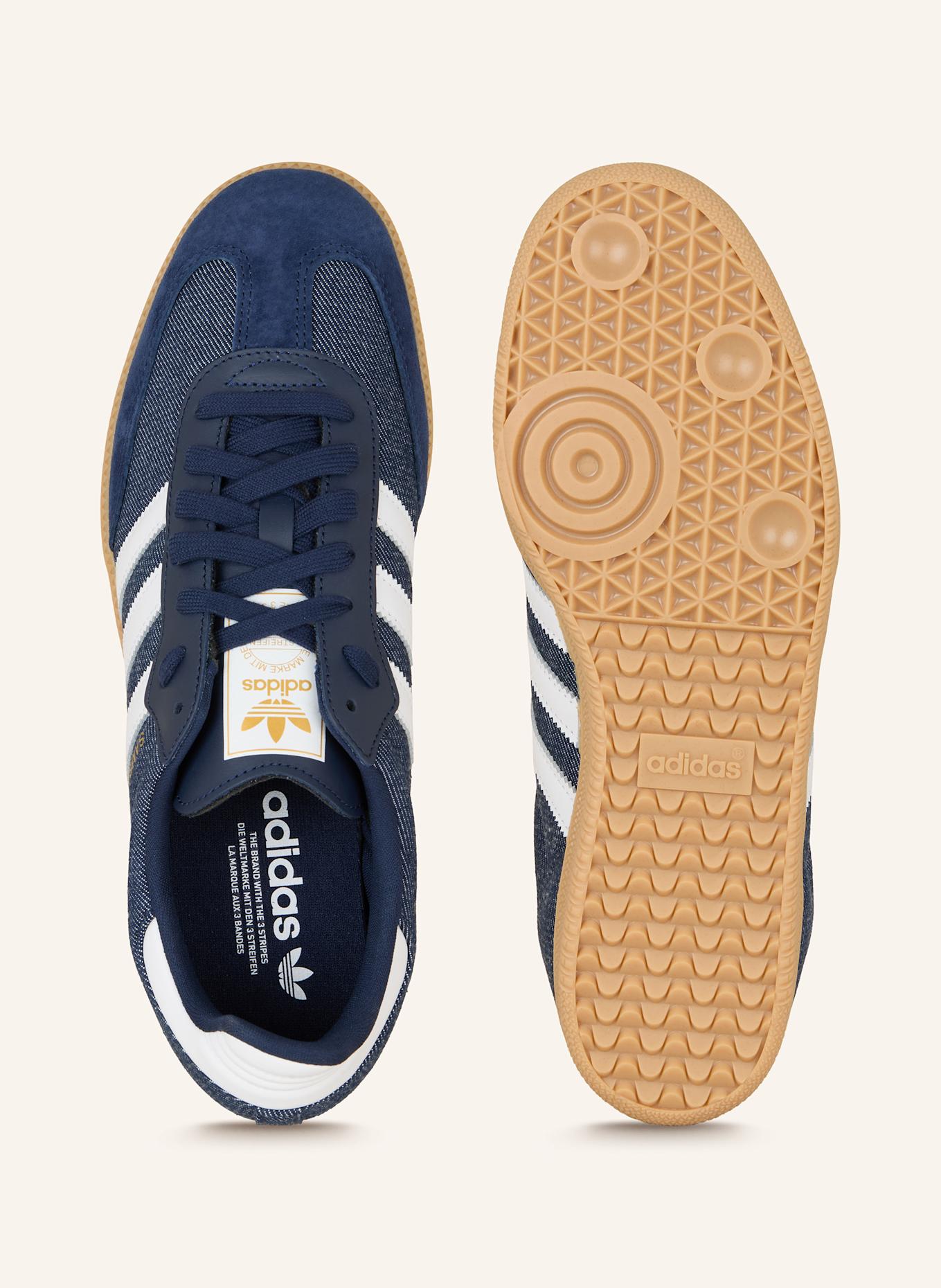 adidas Originals Sneaker SAMBA OG: DUNKELBLAU/ WEISS