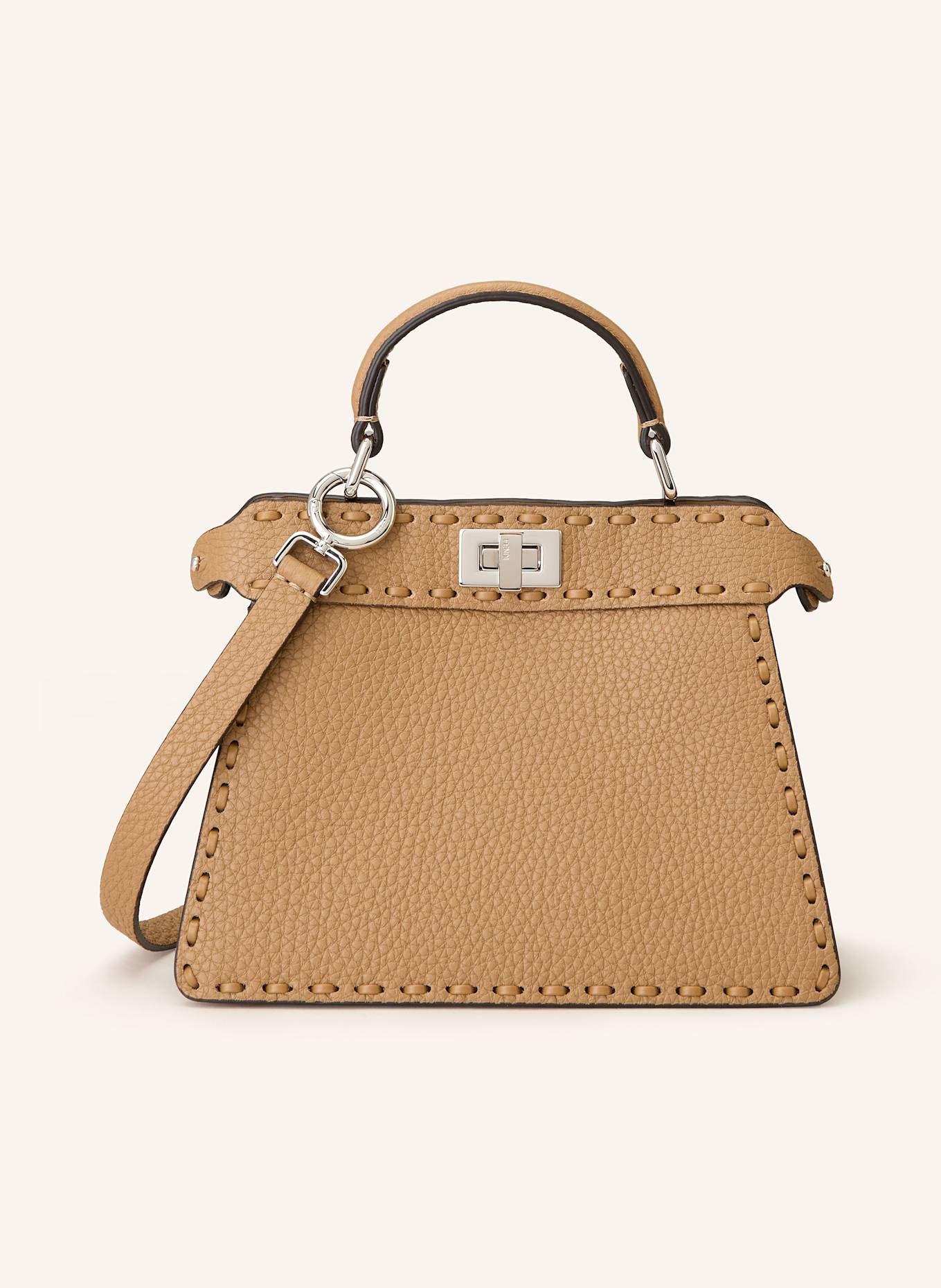FENDI Handtasche PEEKABOO ISEEU: CAMEL