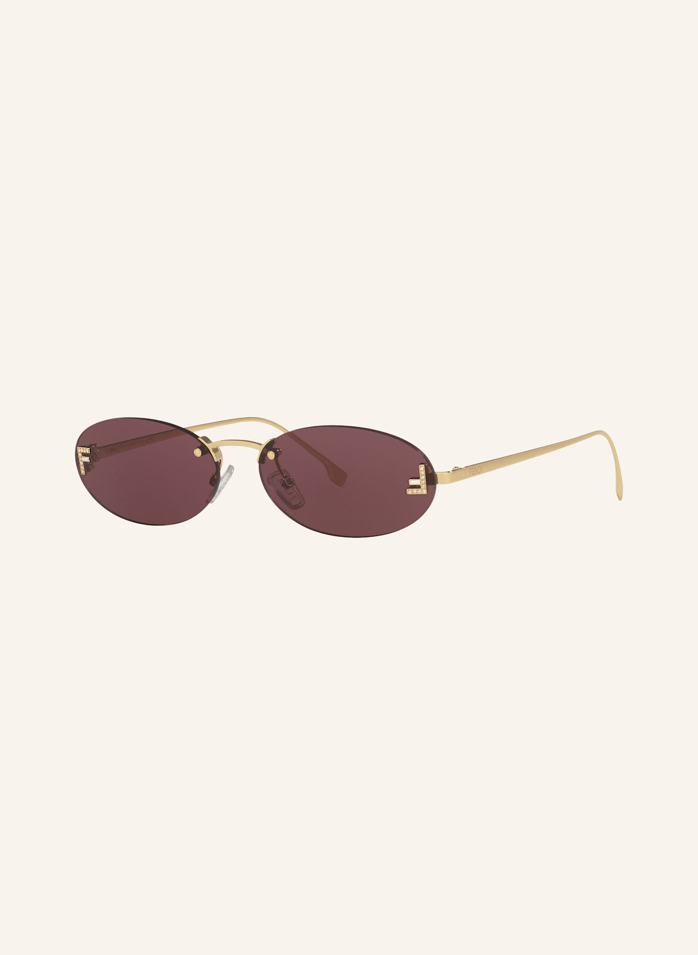 FENDI Sonnenbrille FN000647: 2300S1 - GOLD/ BRAUN8056262468456