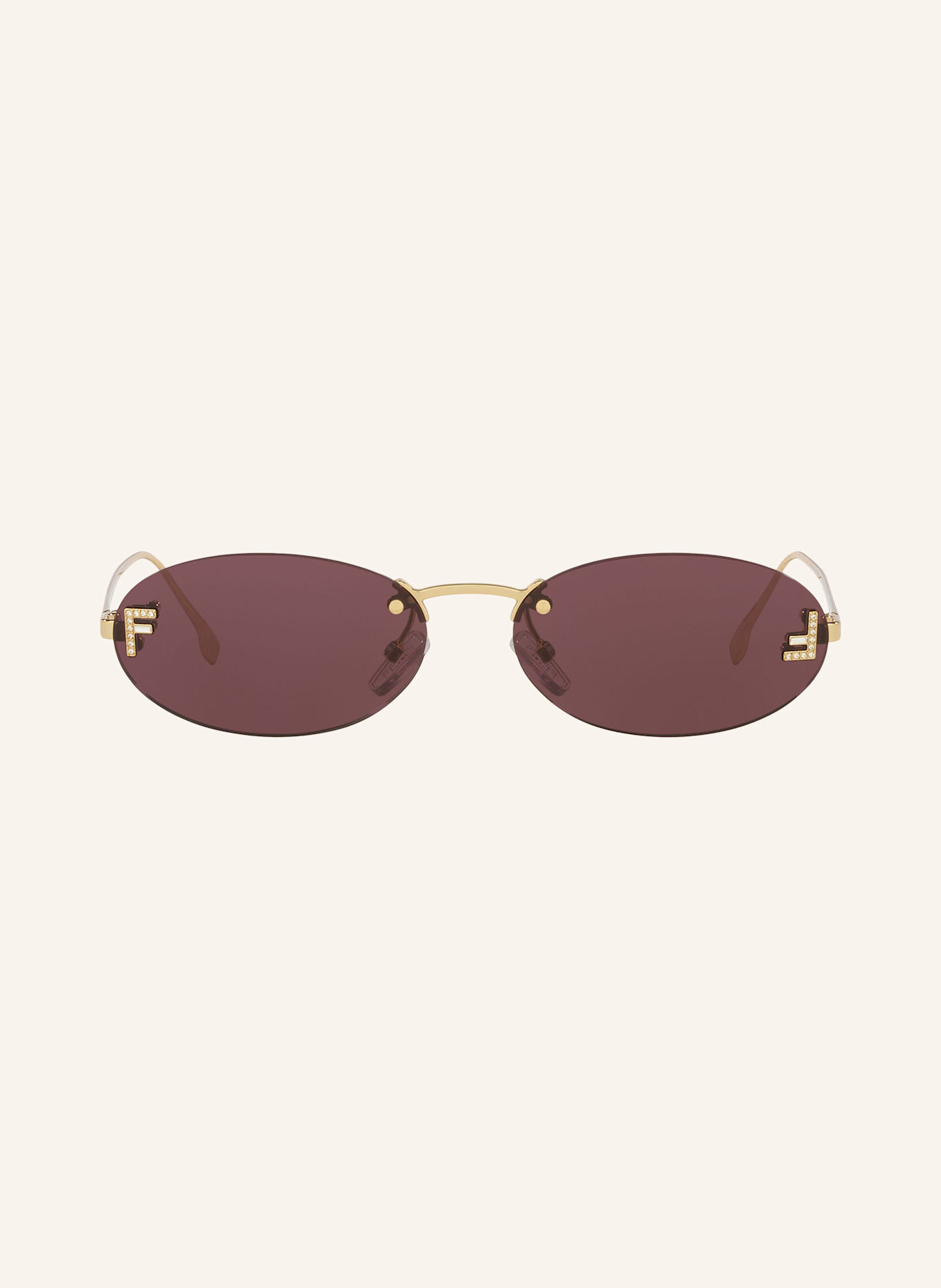 FENDI Sonnenbrille FN000647: 2300S1 - GOLD/ BRAUN8056262468456