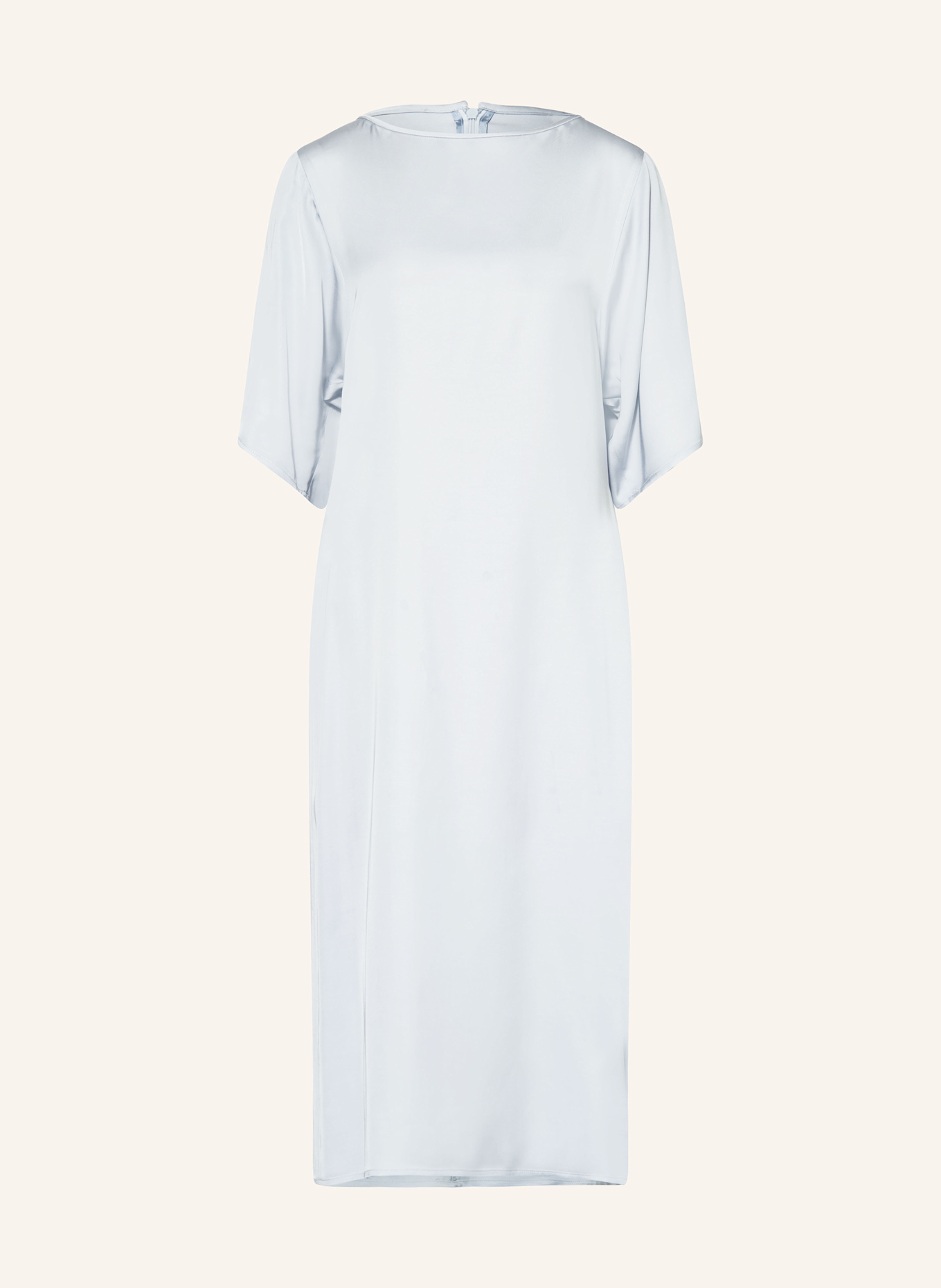 PESERICO Cocktail dress with decorative gems: LIGHT BLUE