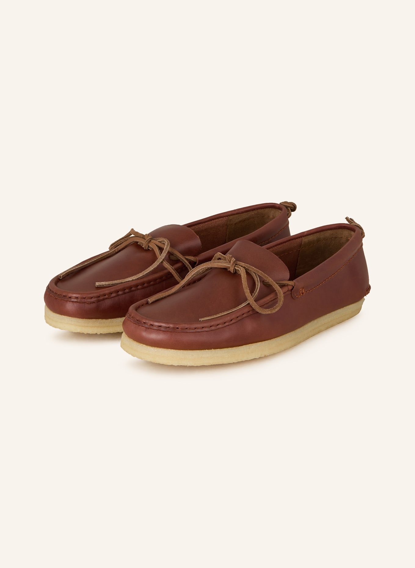 Clarks ORIGINALS Slippery GODNEY: HNĚDÁ