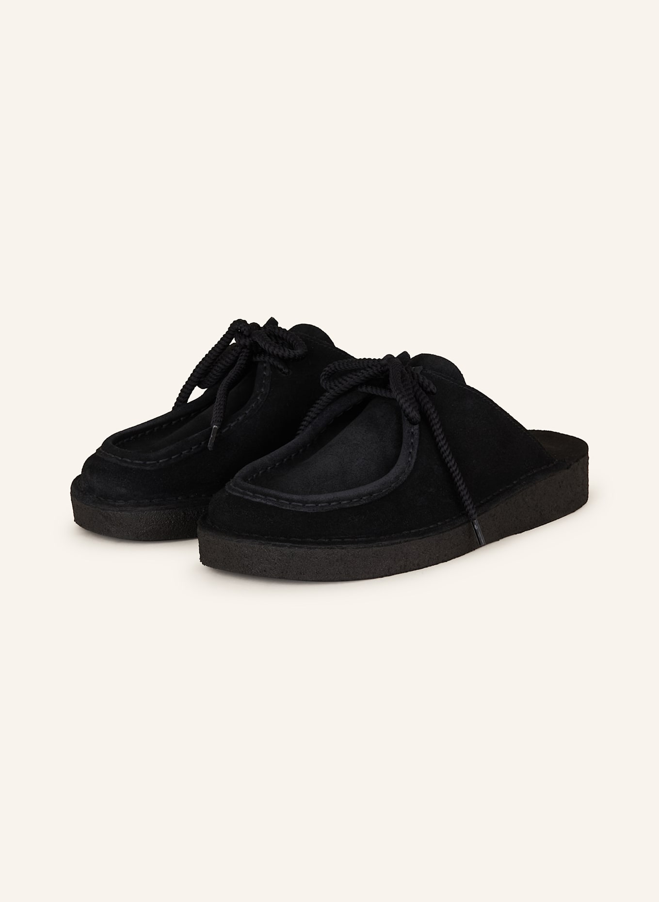 Clarks ORIGINALS Pantofle DSRTNOMAD: ČERNÁ