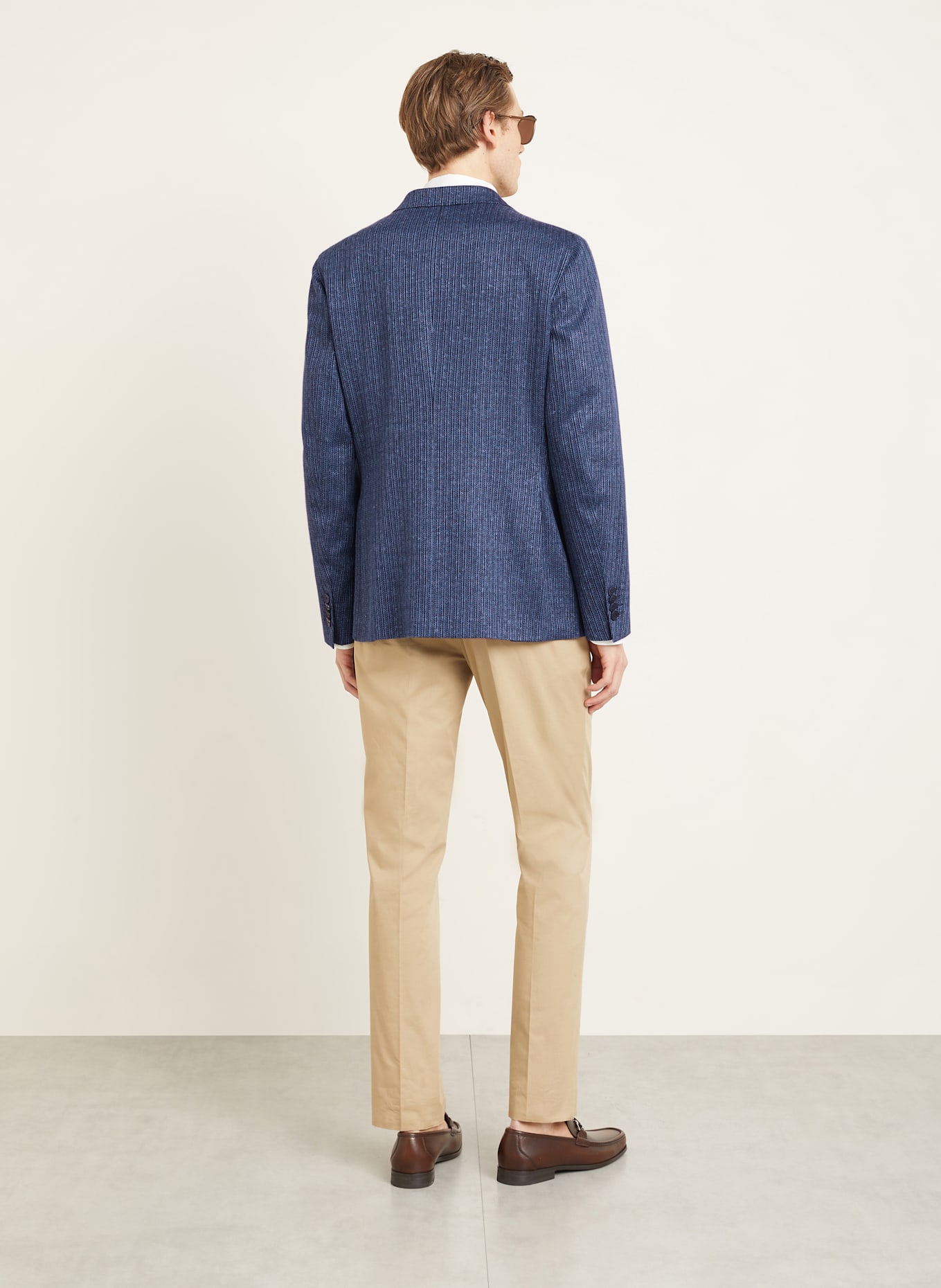 ETRO Sakko Regular Fit mit Leinen: B0655 PALE BLUE