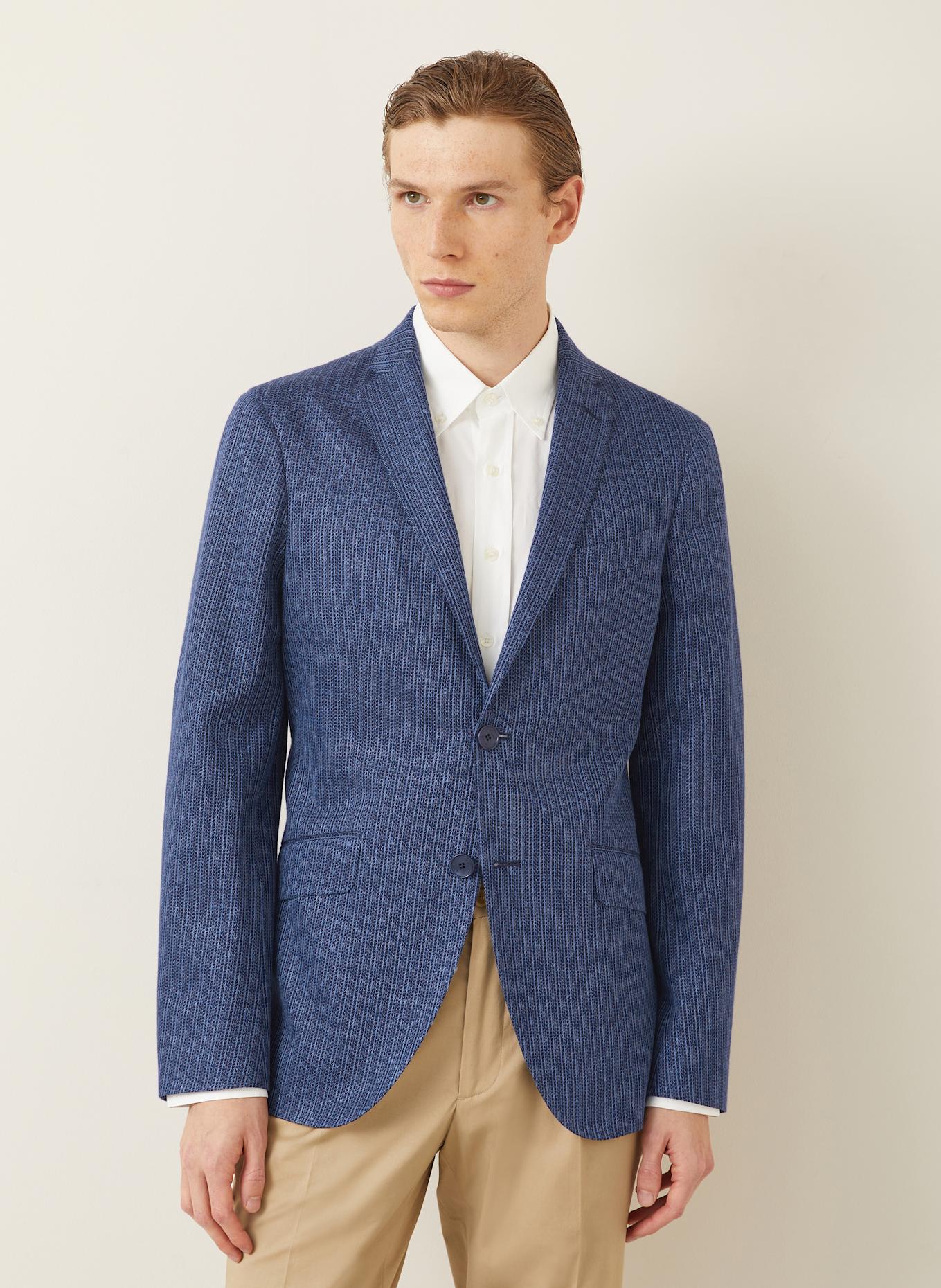 ETRO Sakko Regular Fit mit Leinen: B0655 PALE BLUE