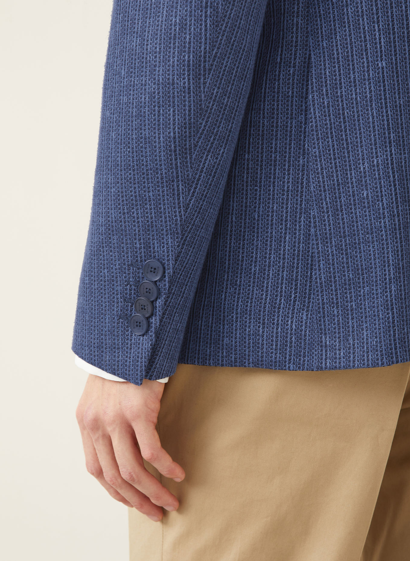 ETRO Sakko Regular Fit mit Leinen: B0655 PALE BLUE