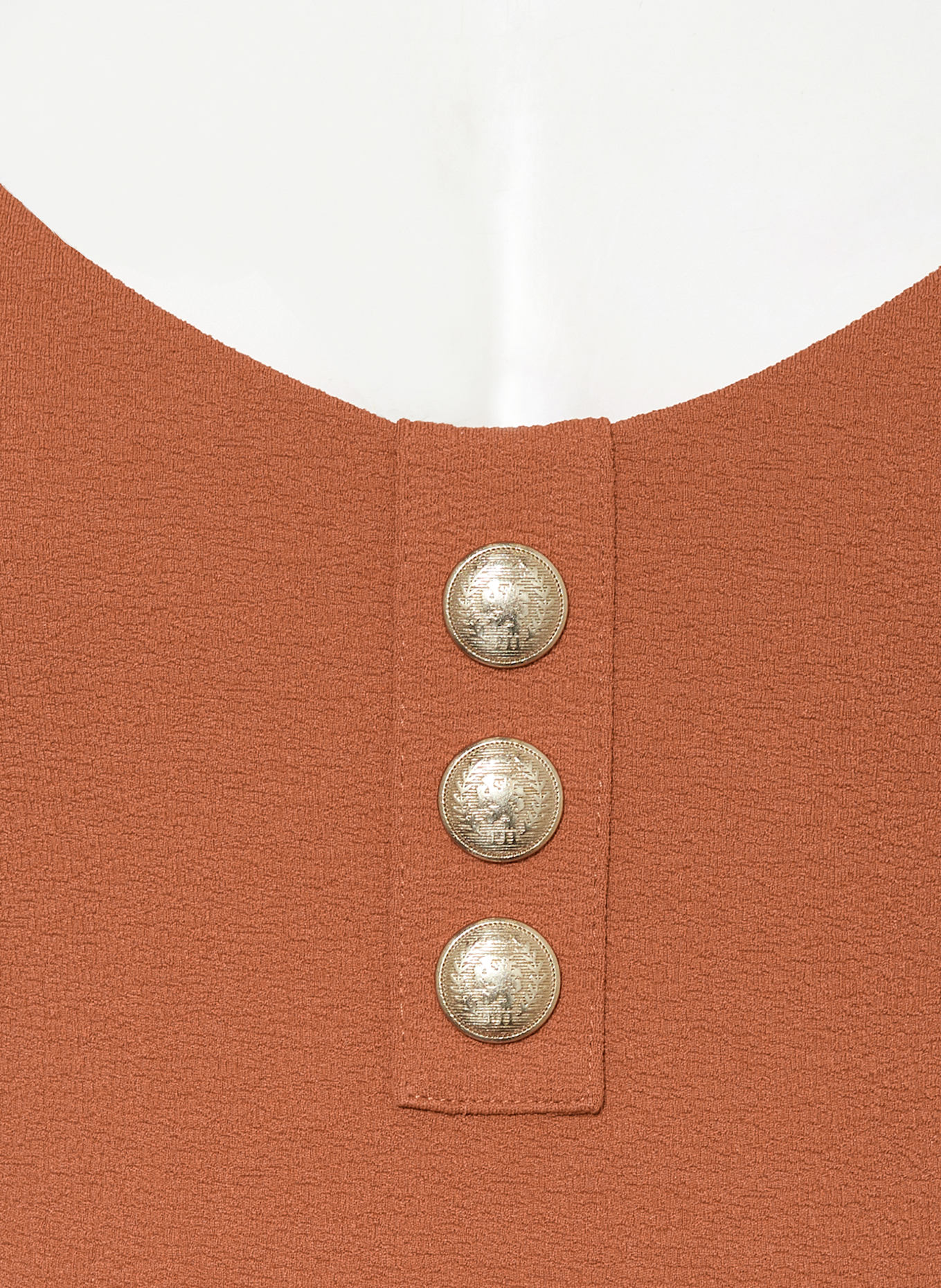 TOMMY HILFIGER Badeanzug: DUNKELORANGE