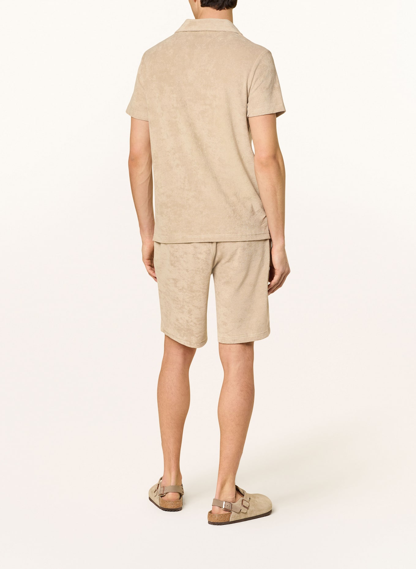 TOMMY HILFIGER Frotteeshorts: BEIGE