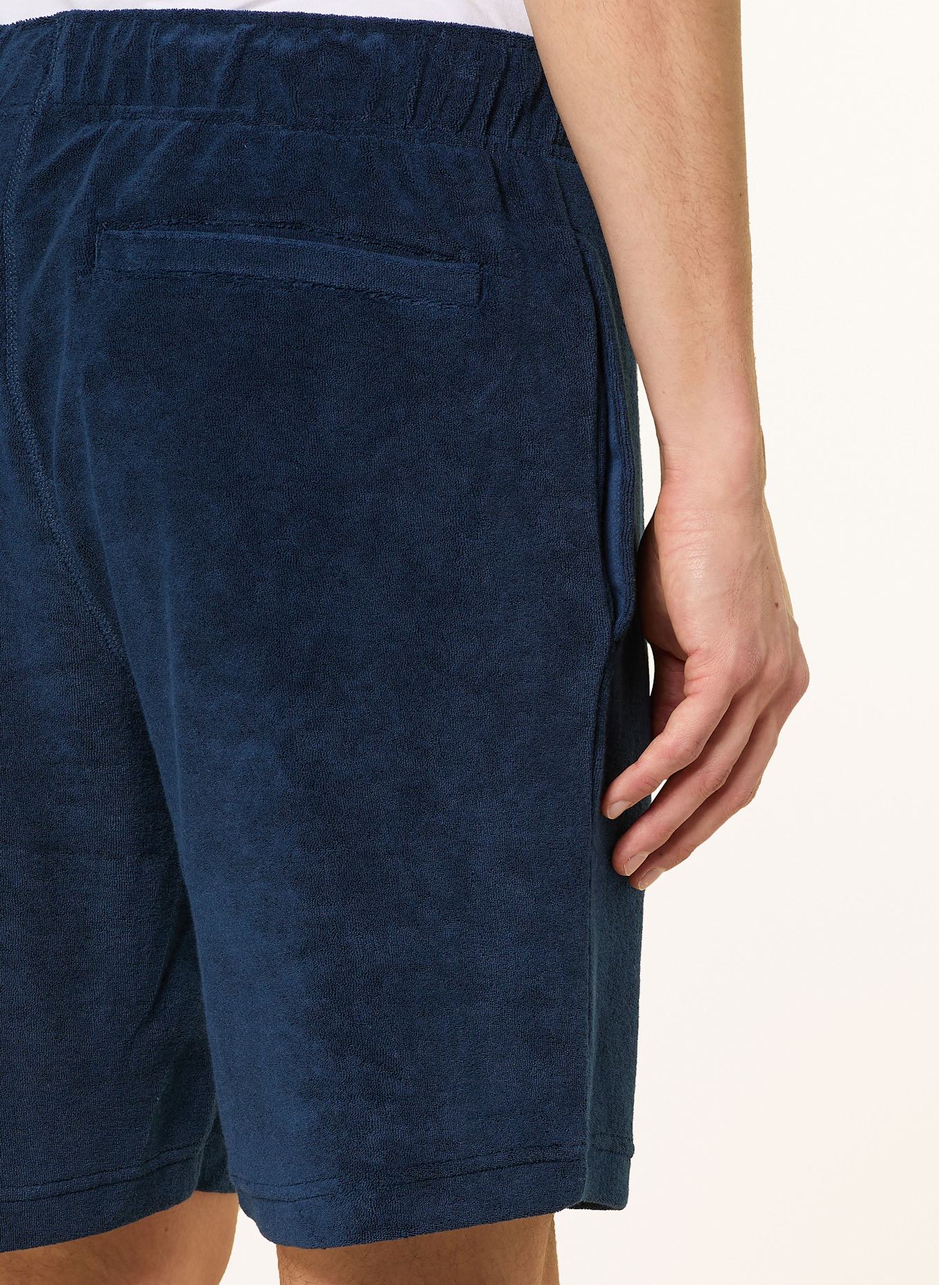 TOMMY HILFIGER Frotteeshorts: DUNKELBLAU