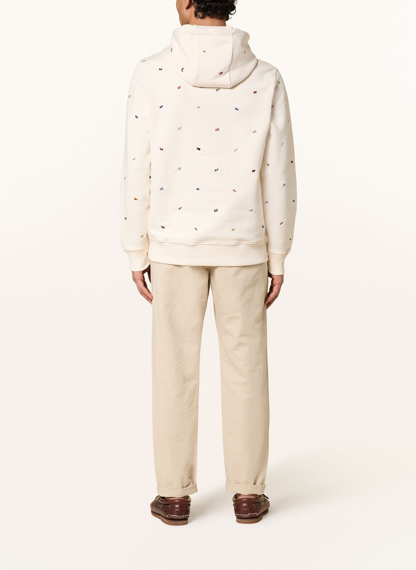 TOMMY HILFIGER Bluza z kapturem: ECRU