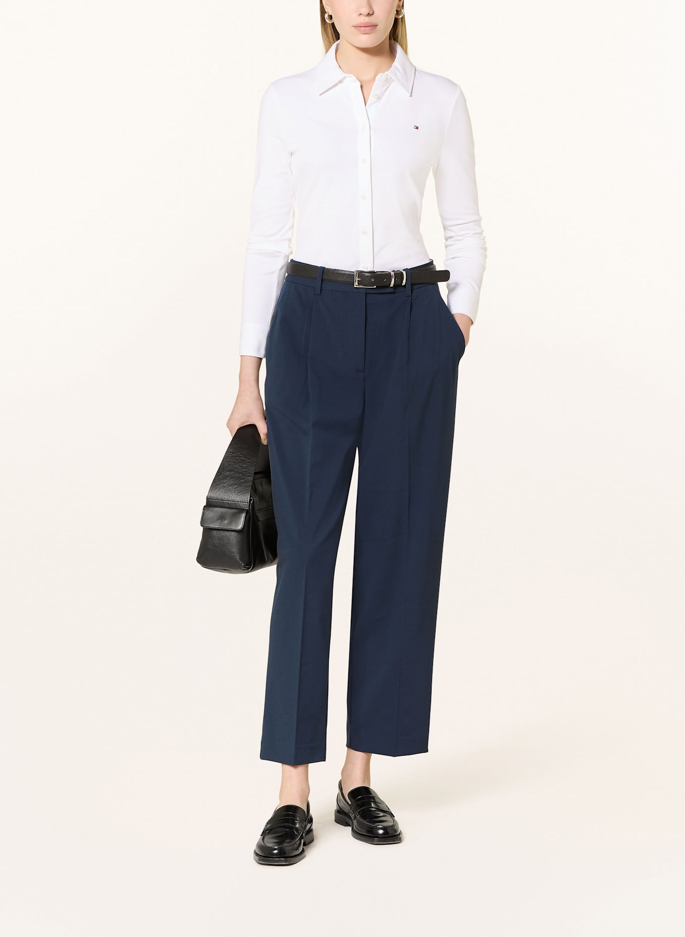 TOMMY HILFIGER Spodnie: GRANATOWY