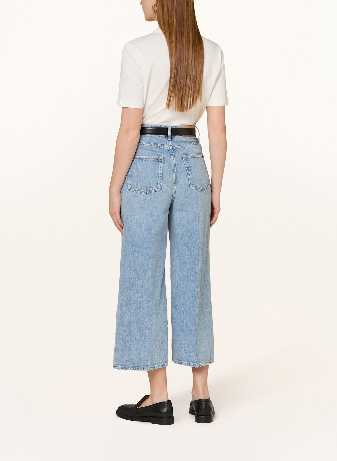 TOMMY HILFIGER Piqué-Poloshirt: ECRU