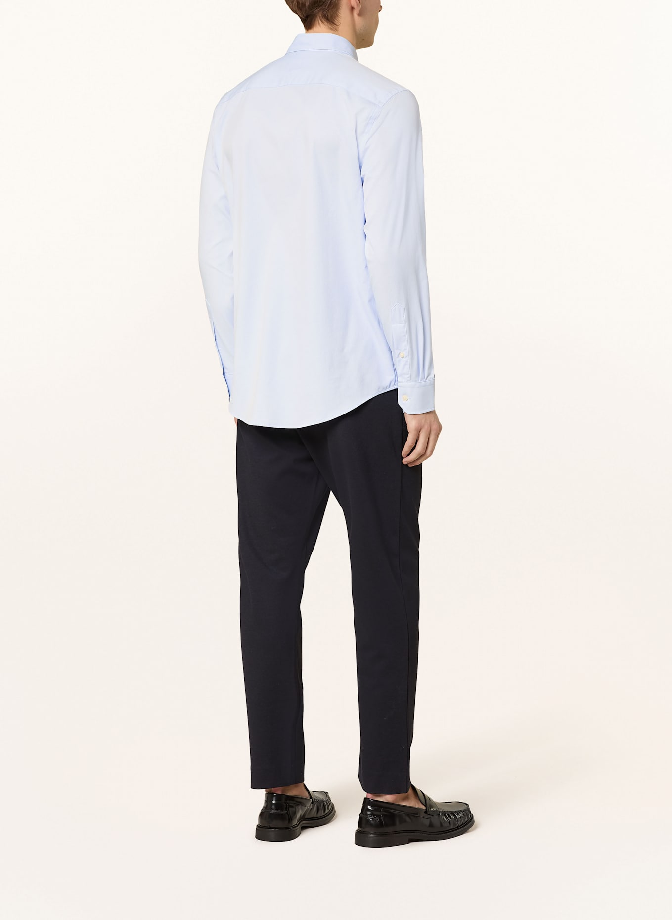 TOMMY HILFIGER Hemd Regular Fit: HELLBLAU / WEISS