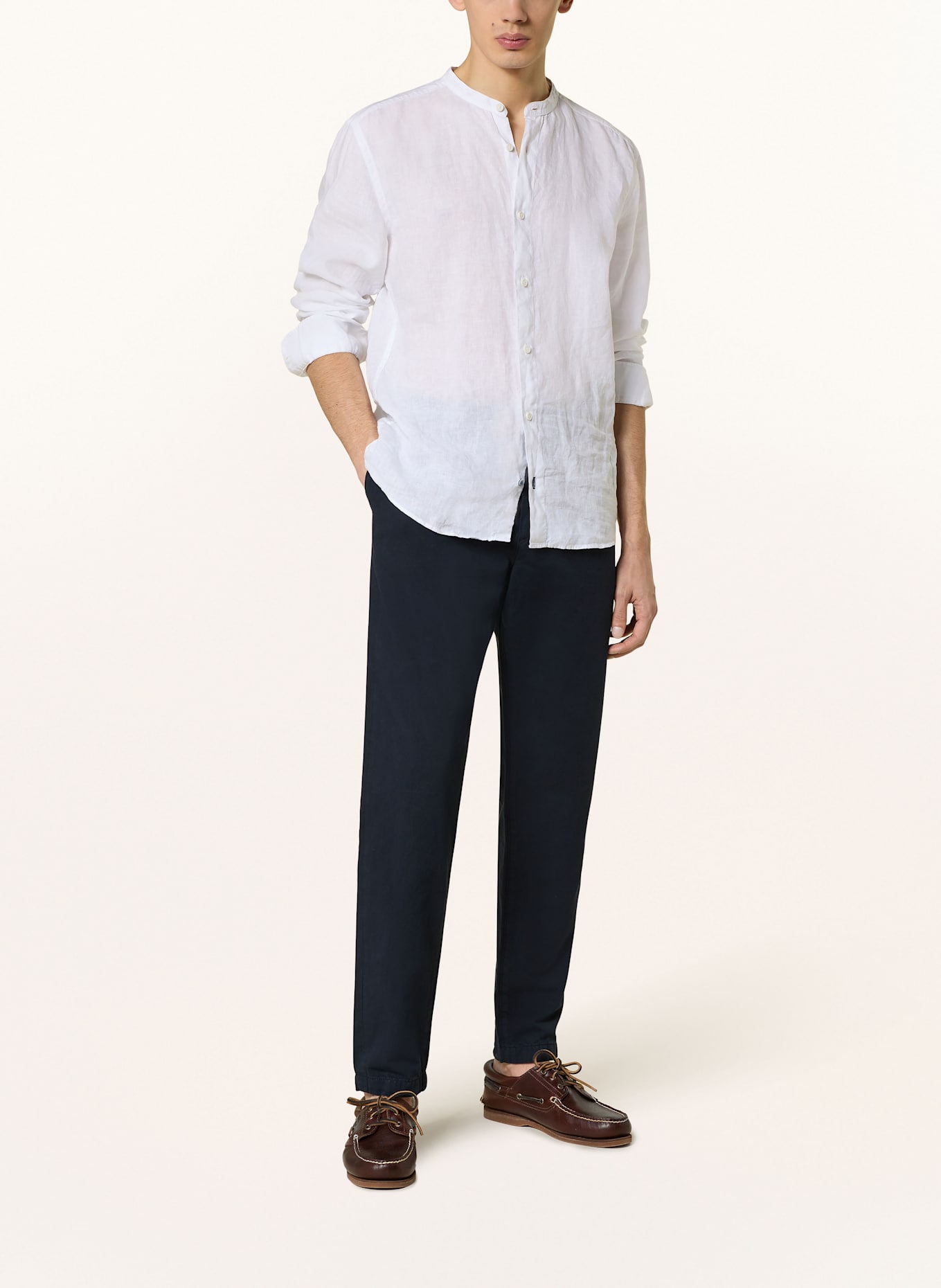 TOMMY HILFIGER Chino HARLEM Relaxed Tapered Fit: DUNKELBLAU