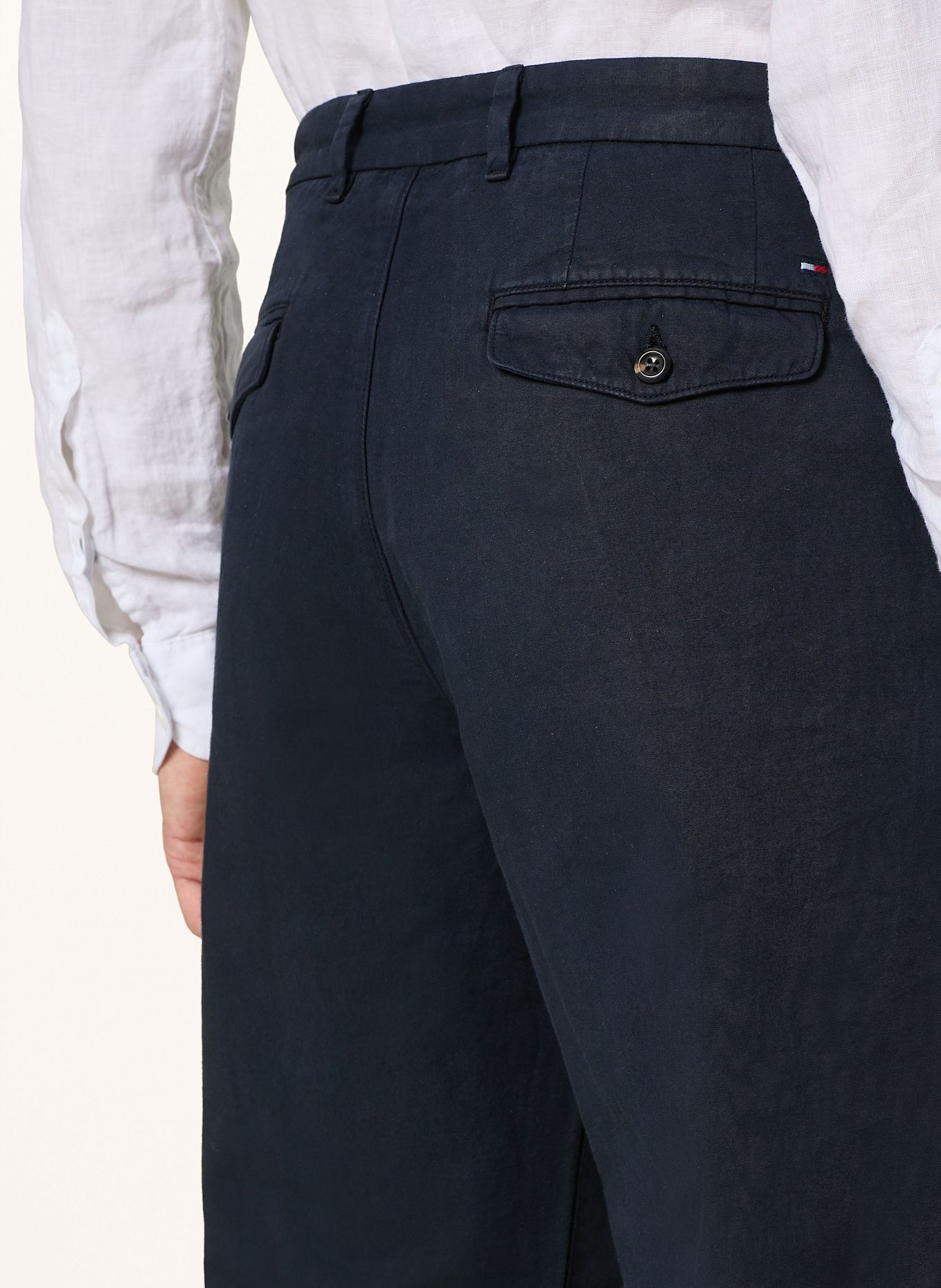TOMMY HILFIGER Chino HARLEM Relaxed Tapered Fit: DUNKELBLAU