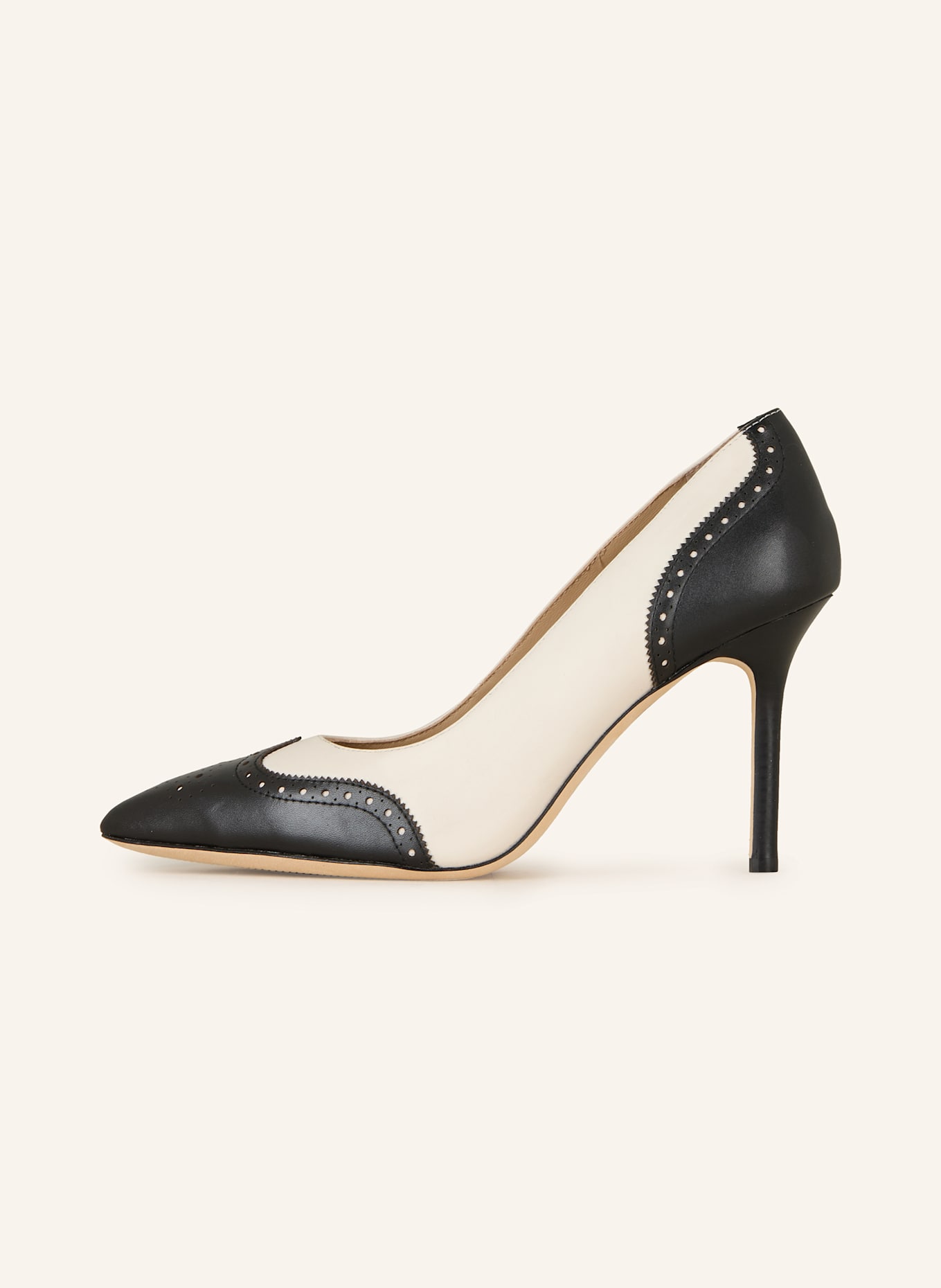 LAUREN RALPH LAUREN Pumps LYNDEN: ECRU/ SCHWARZ