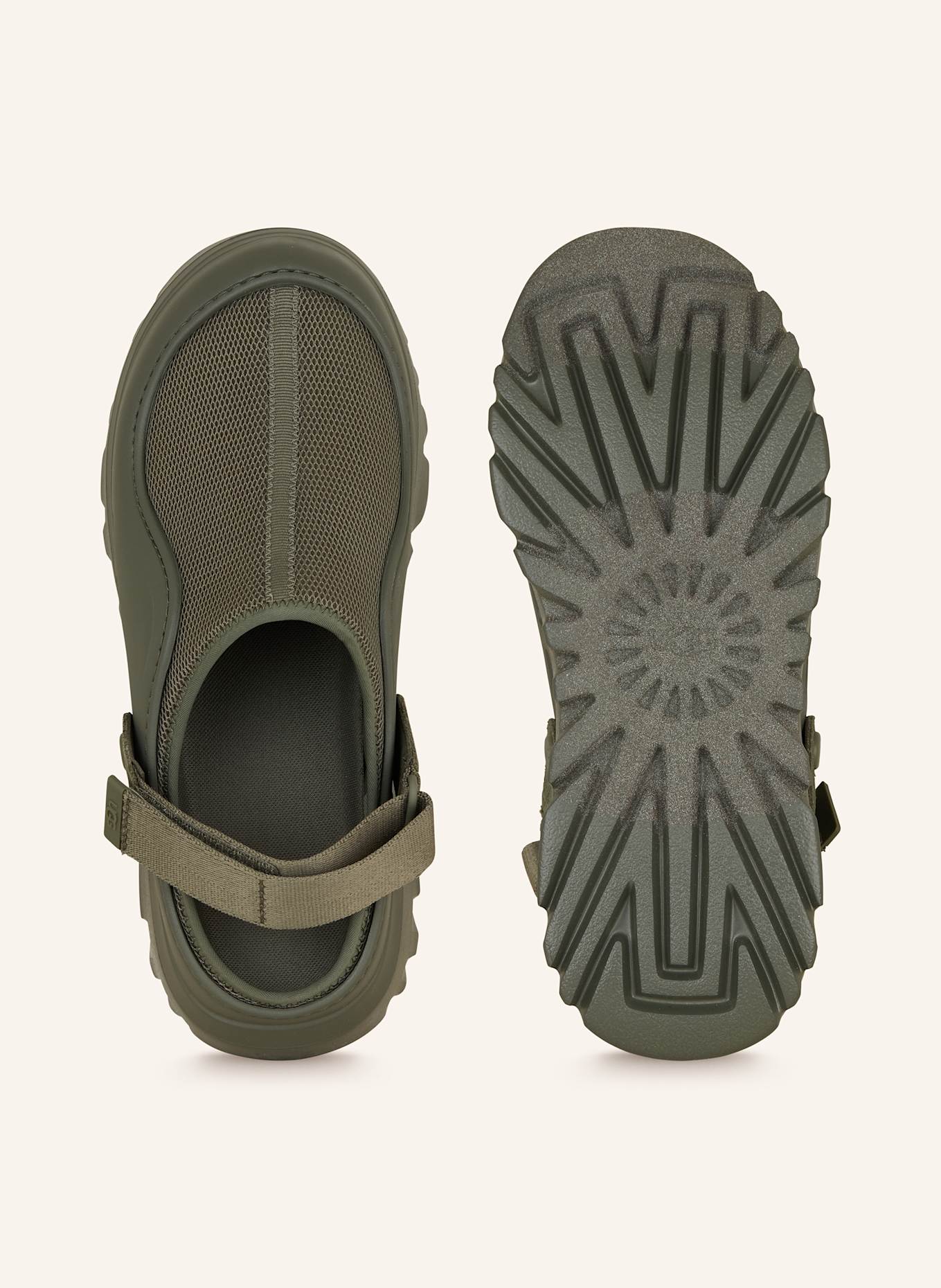 UGG Plateau-Mules PEAKMOD: OLIV