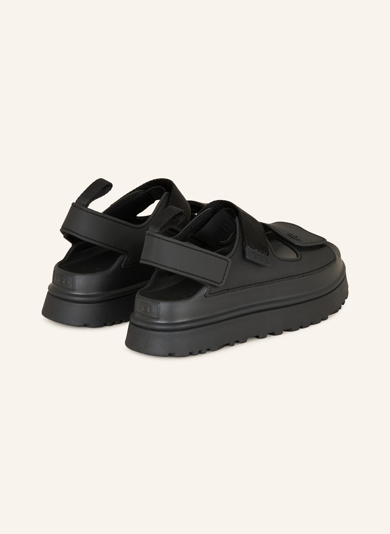 UGG Plateau-Sandalen GOLDENGLOW: SCHWARZ
