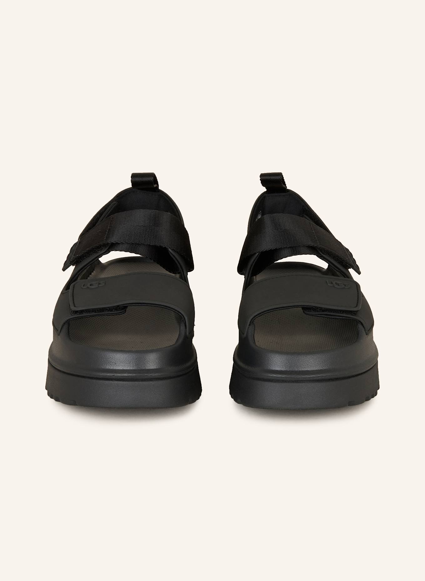 UGG Plateau-Sandalen GOLDENGLOW: SCHWARZ