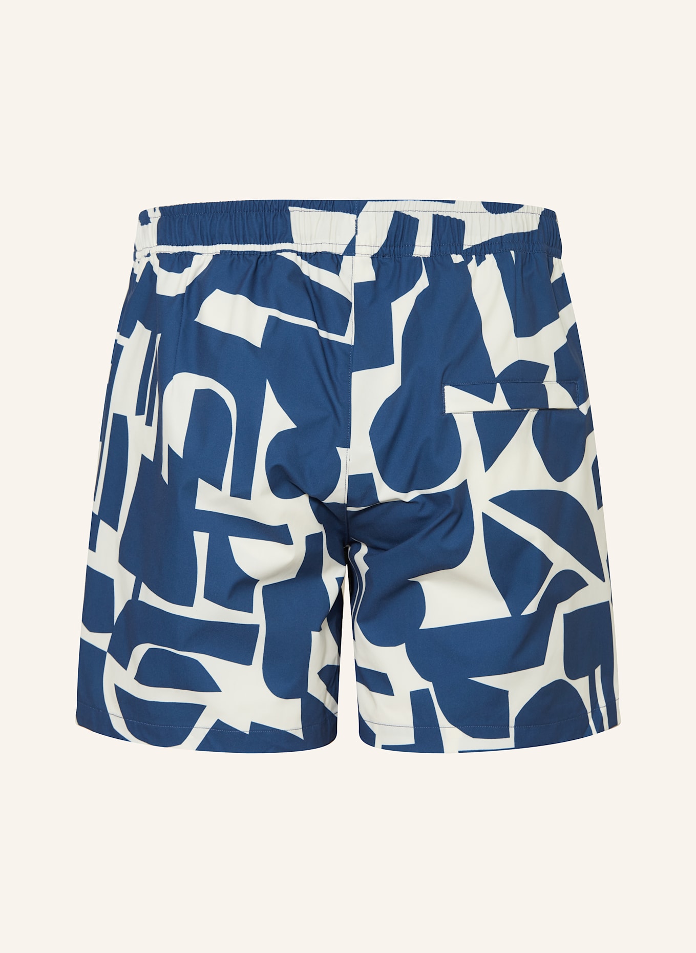 Marc O'Polo Swim Shorts: DARK BLUE / WHITE