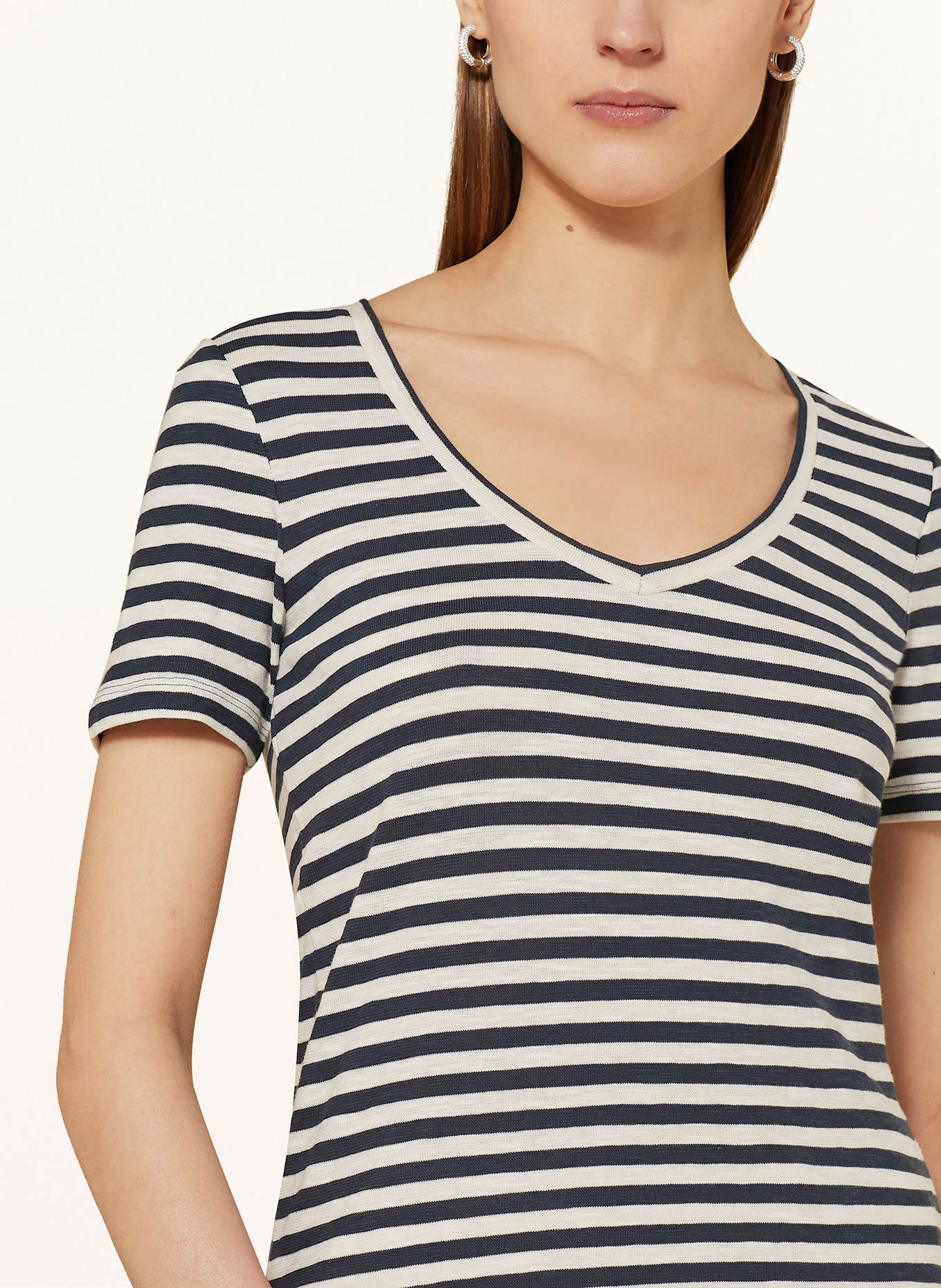 Marc O'Polo Tričko: REŽNÁ / TMAVĚ MODRÁ