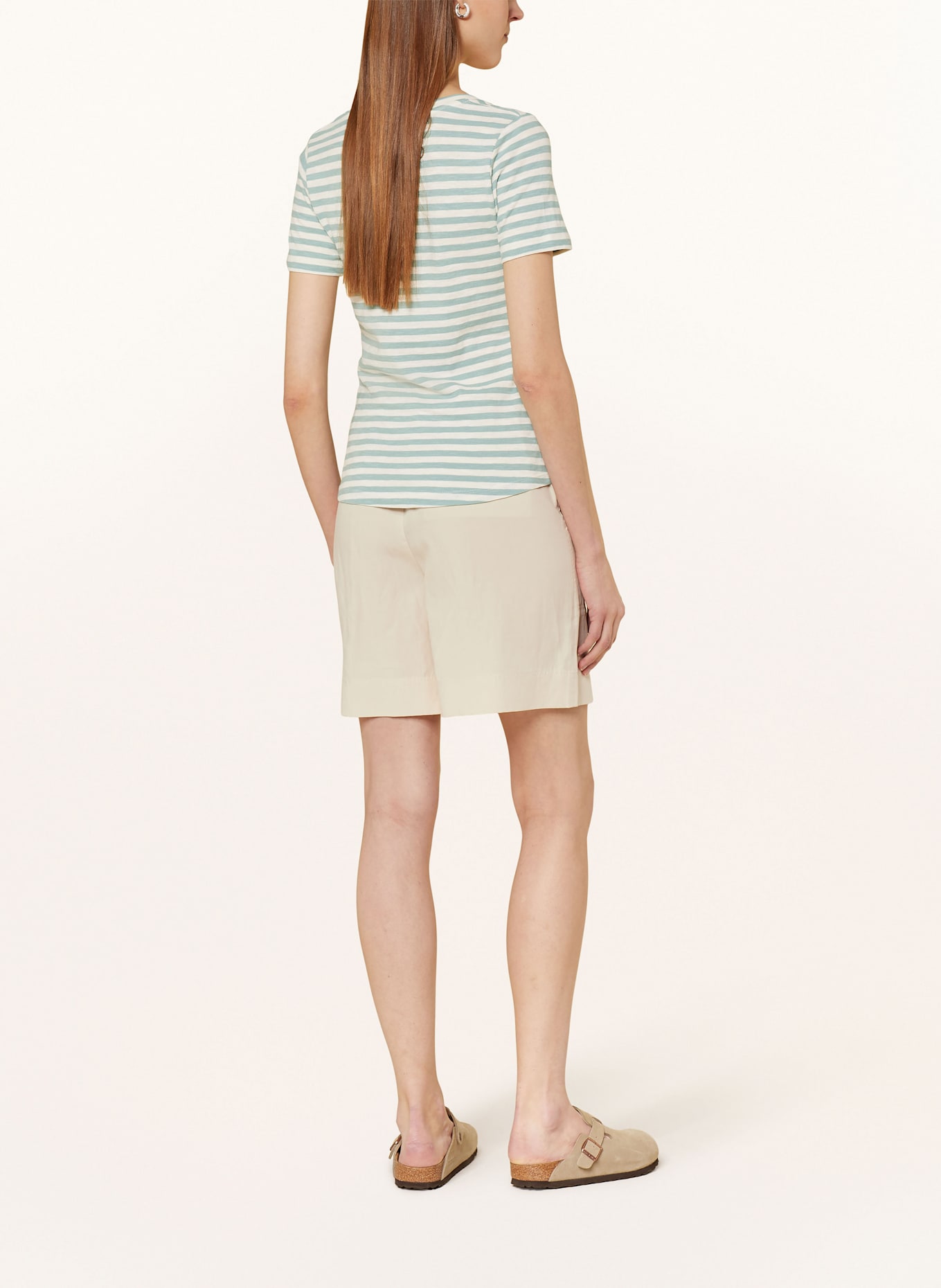 Marc O'Polo T-shirt: ECRU / MINT