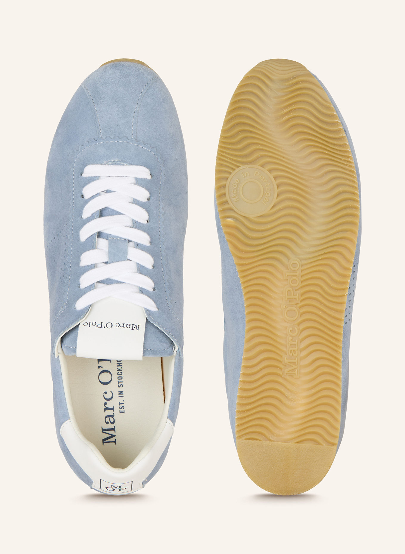 Marc O'Polo Sneakers FABIANA: LIGHT BLUE / WHITE