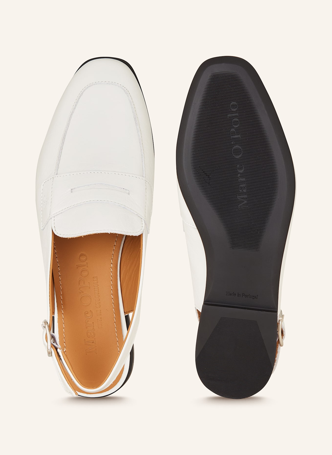 Marc O'Polo Slingloafer SAFINA 3A: WEISS