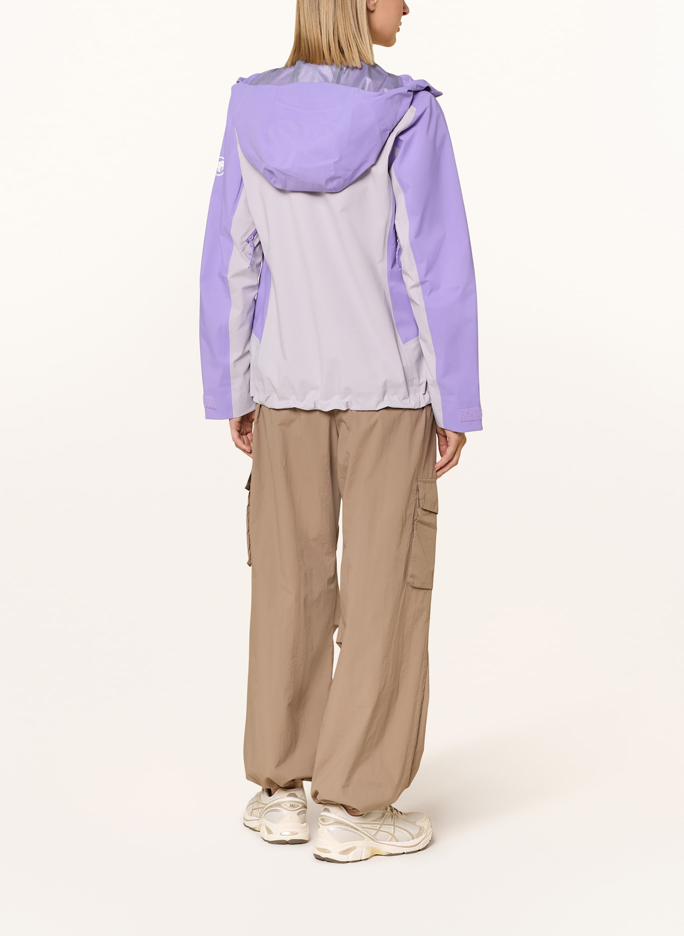 MAMMUT Funktionsjacke ALTO GUIDE: LILA / HELLGRAU