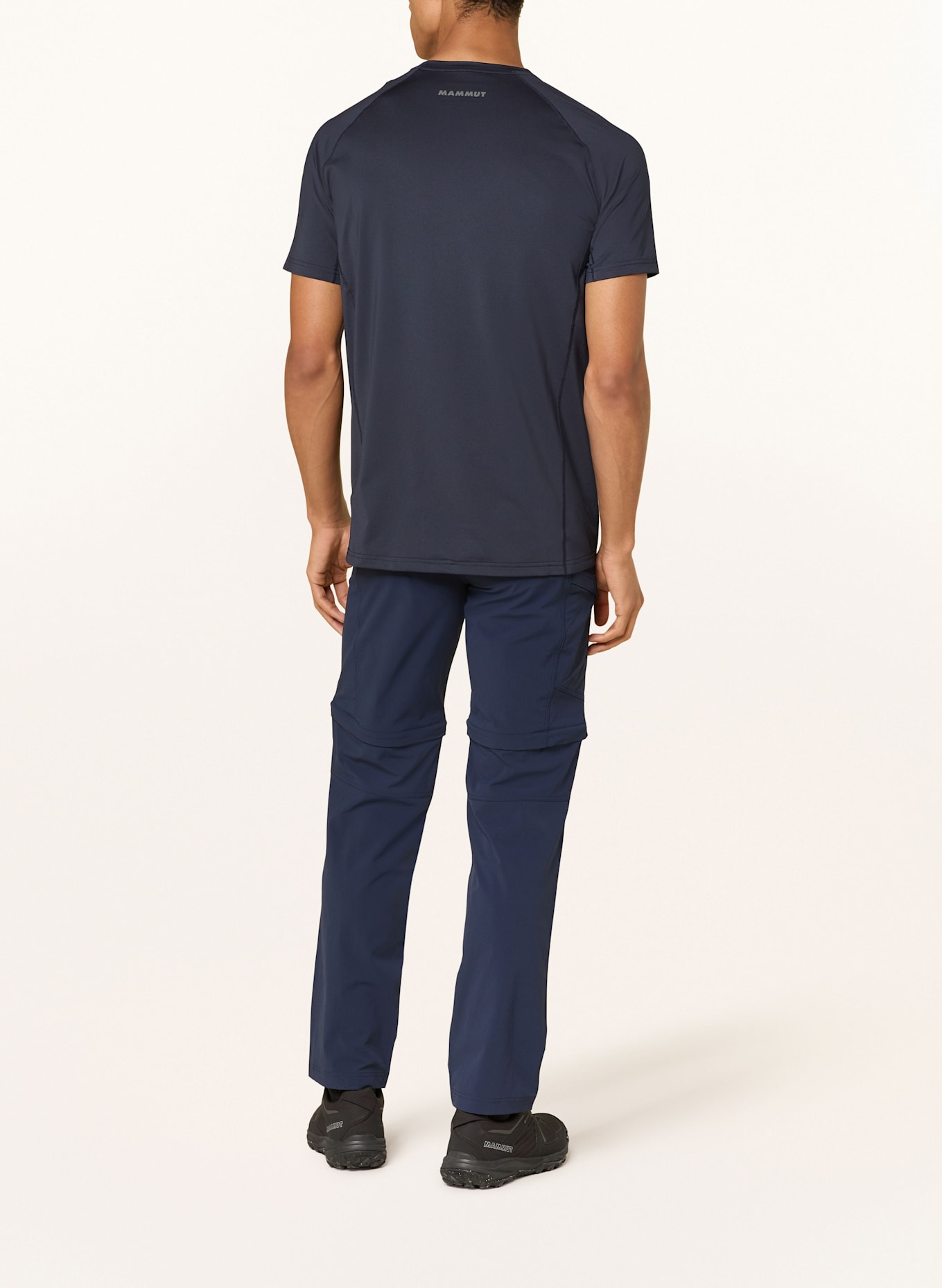 MAMMUT Zip-off kalhoty RUNBOLD IV ZIP OFF: TMAVĚ MODRÁ