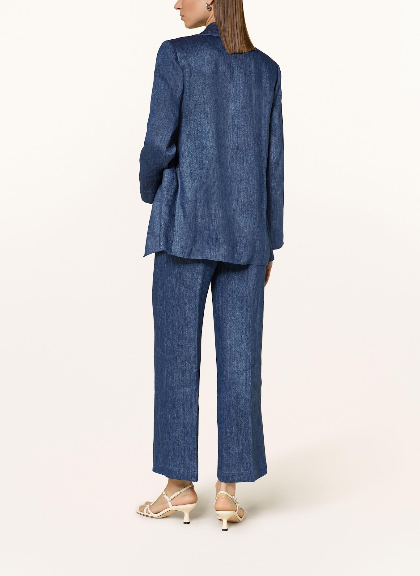 パンツ ANTONELLI FIRENZE Antonelli Firenze Trousers ANTONELLI firenze TAORMINA linen trousers in denim look in