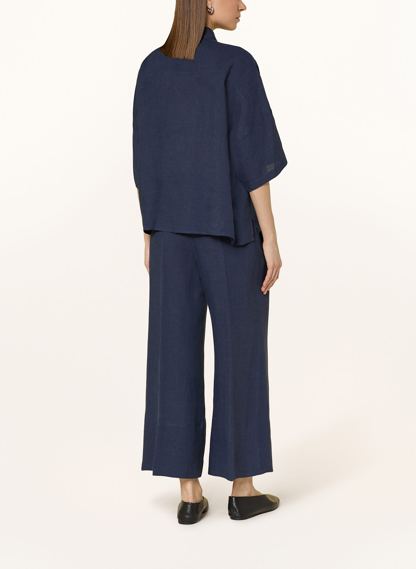 ANTONELLI firenze Leinen-Culotte TROPEA: 811 MARINE