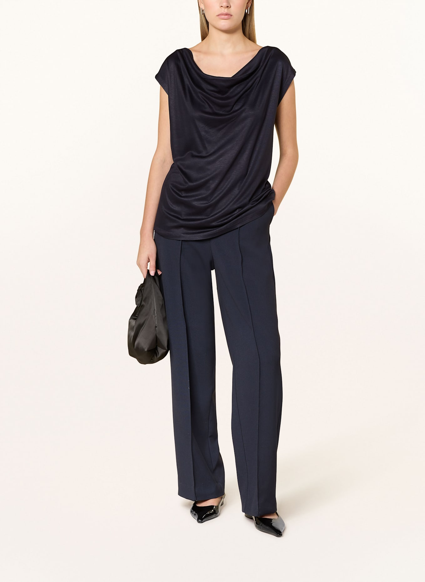 s.Oliver BLACK LABEL T-shirt: DARK BLUE