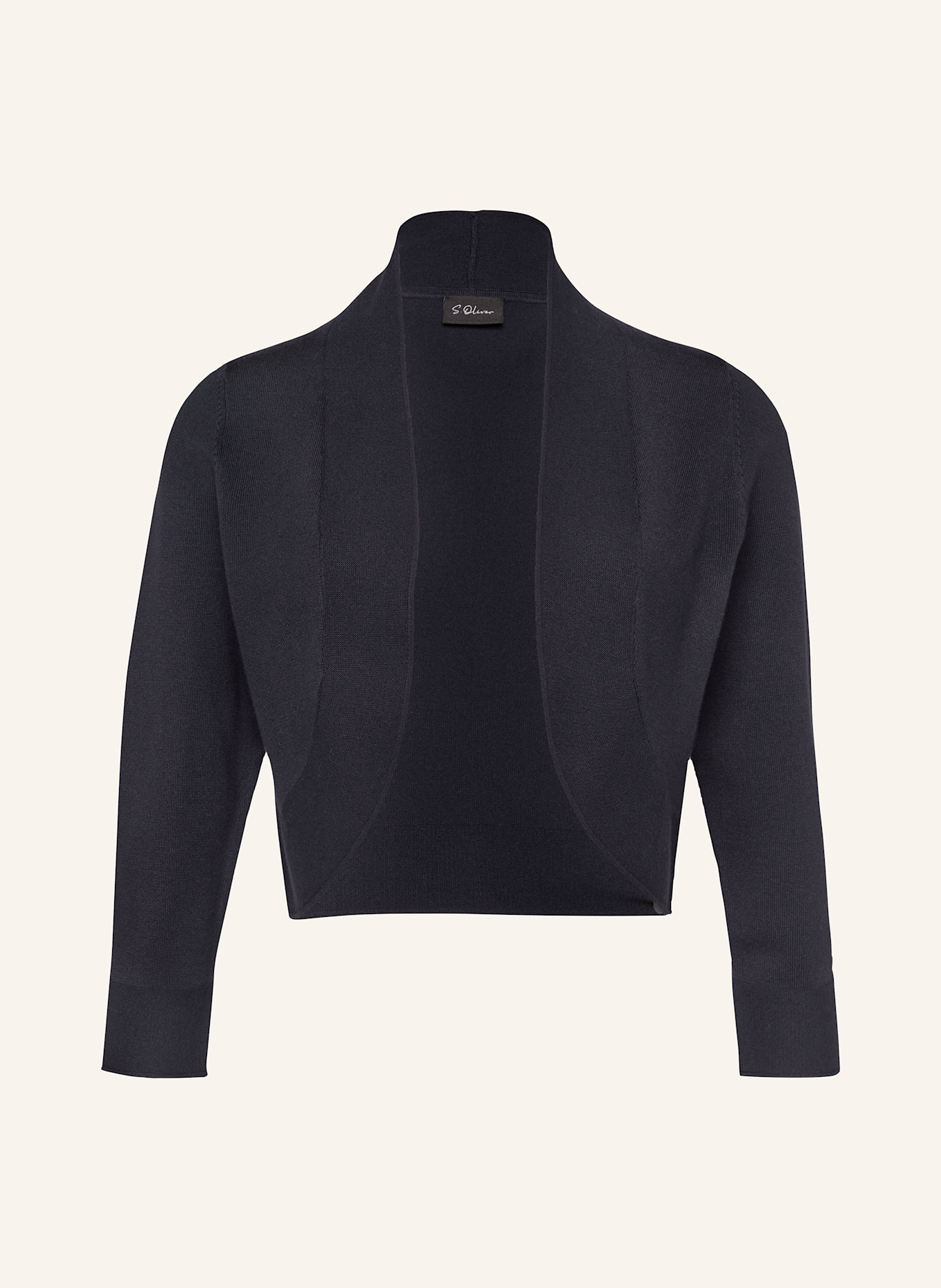 s.Oliver BLACK LABEL Bolerko: TMAVĚ MODRÁ