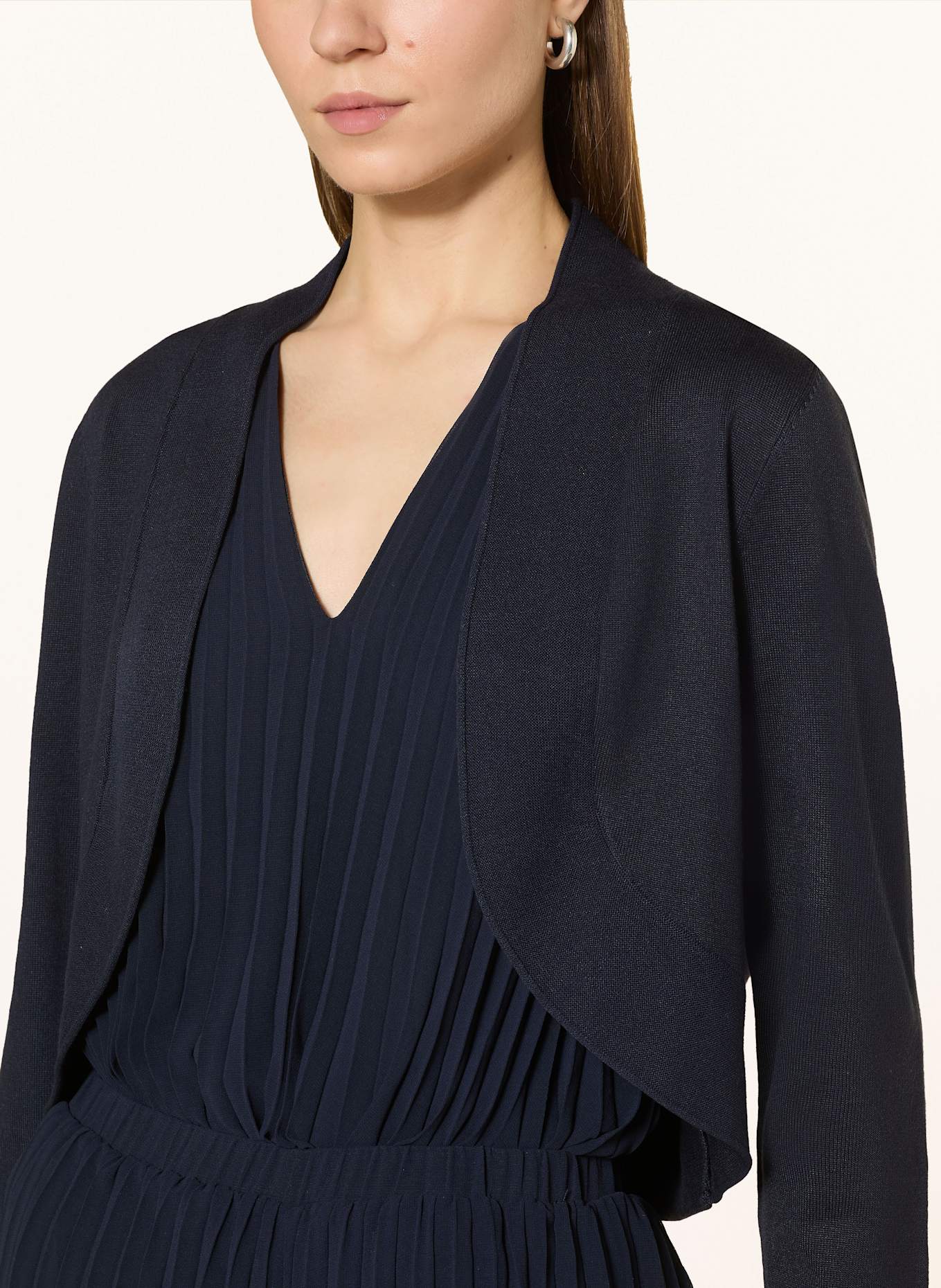 s.Oliver BLACK LABEL Bolerko: TMAVĚ MODRÁ