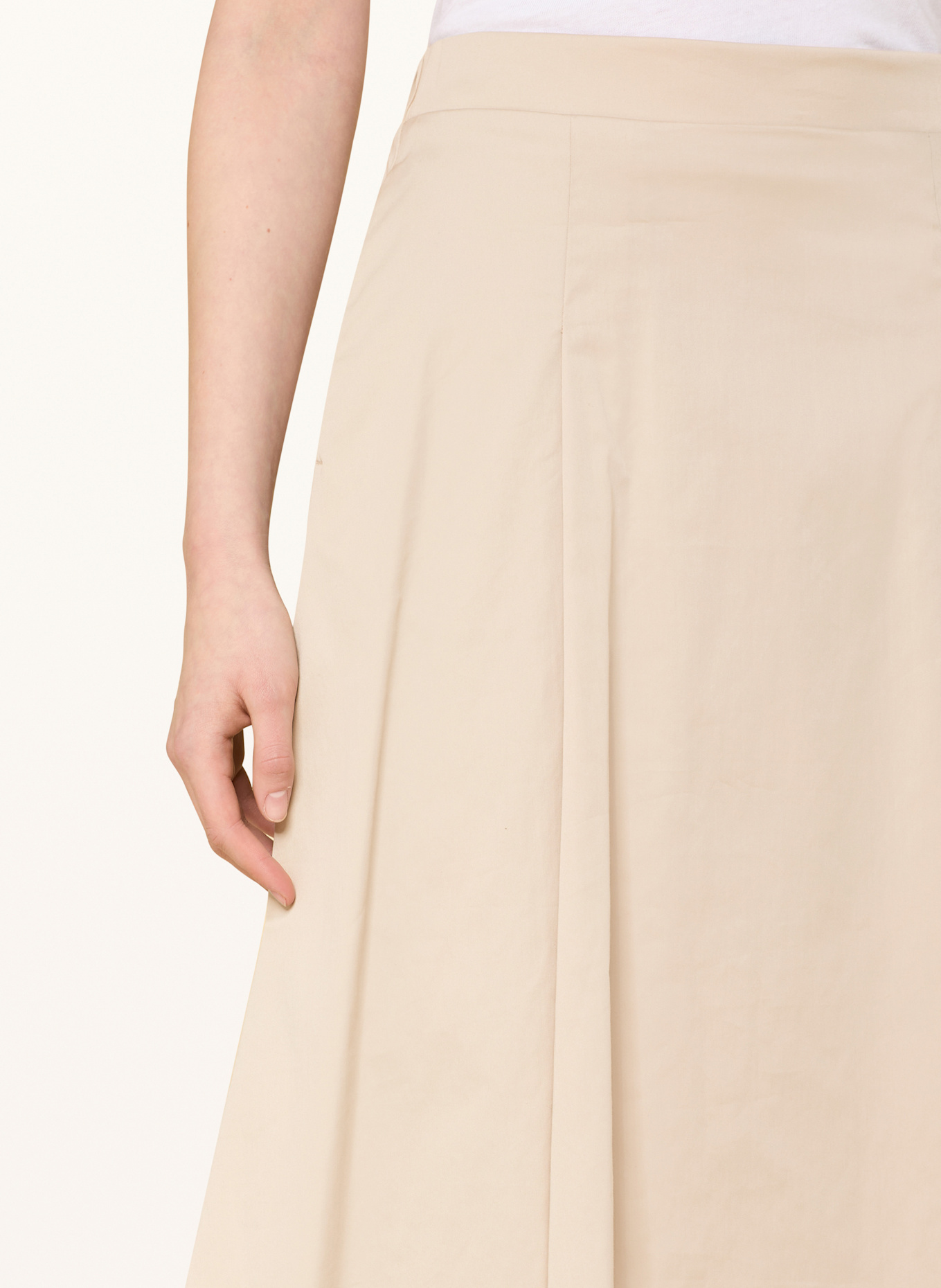 s.Oliver BLACK LABEL Spódnica: BEŻOWY